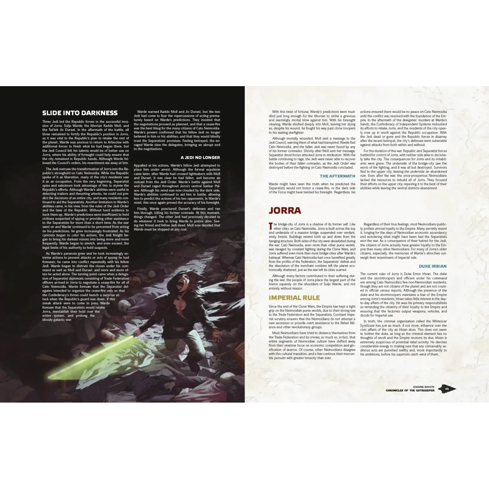 EDGE Studio Star Wars RPG Force and Destiny: Chronicles of the Gatekeeper (EN)