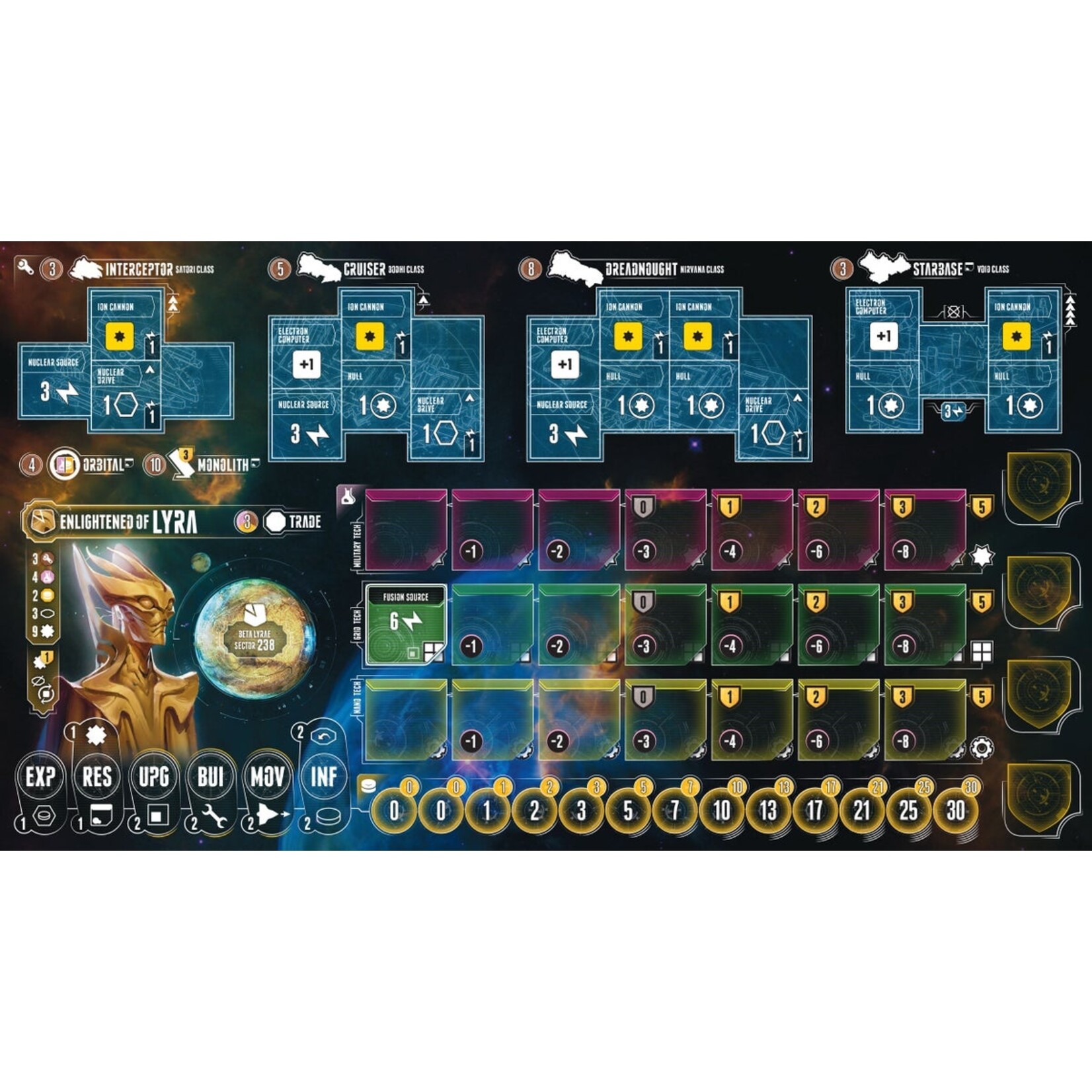 Lautapelit.fi Eclipse, Second Dawn for the Galaxy Species Pack: Seekers (EN)
