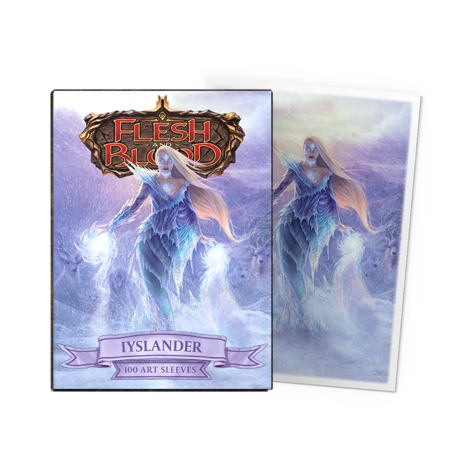 Dragonshield Dragonshield Box 100 Matte Art Sleeves: FAB Iyslander