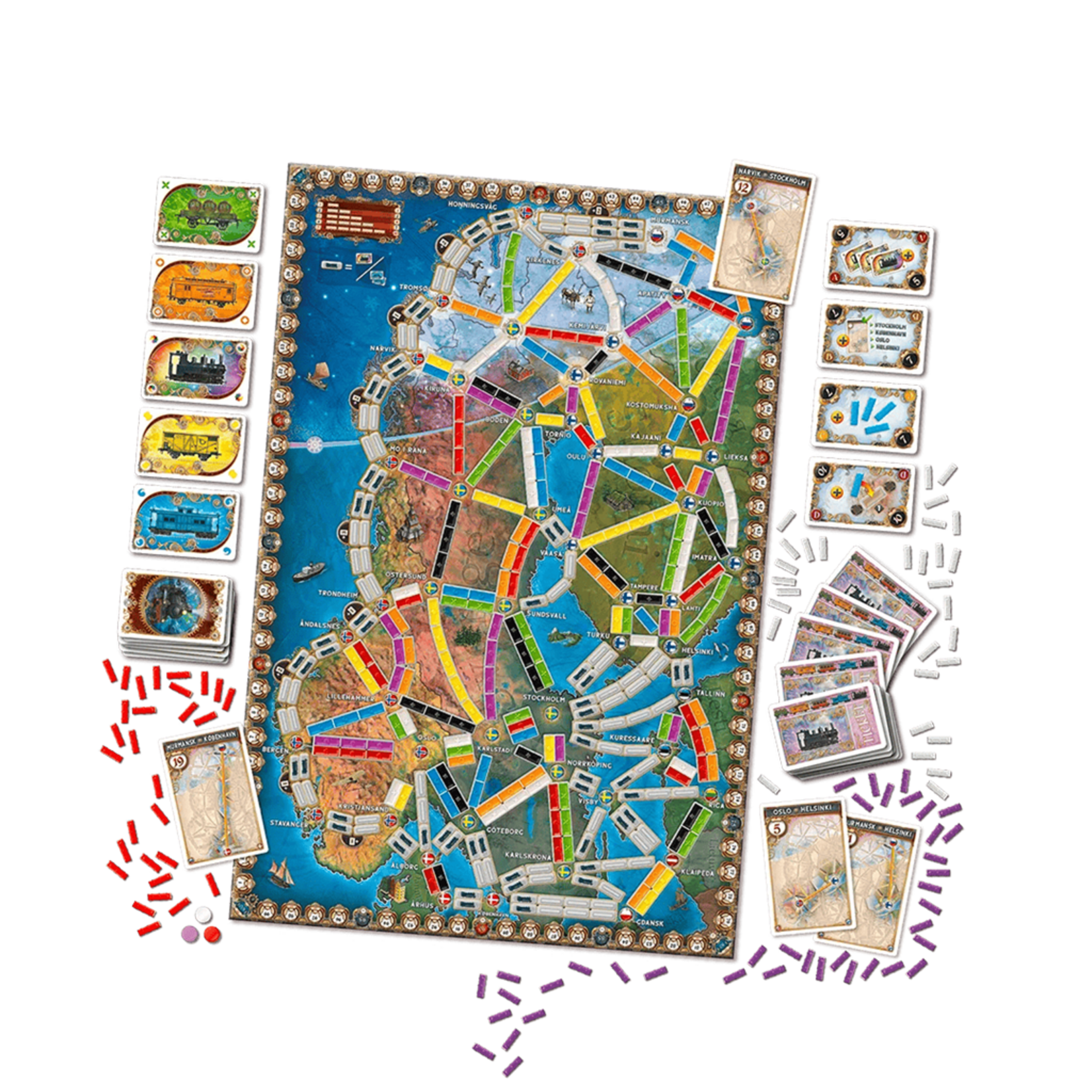 Days of Wonder Ticket to Ride Northern Lights (NL) **