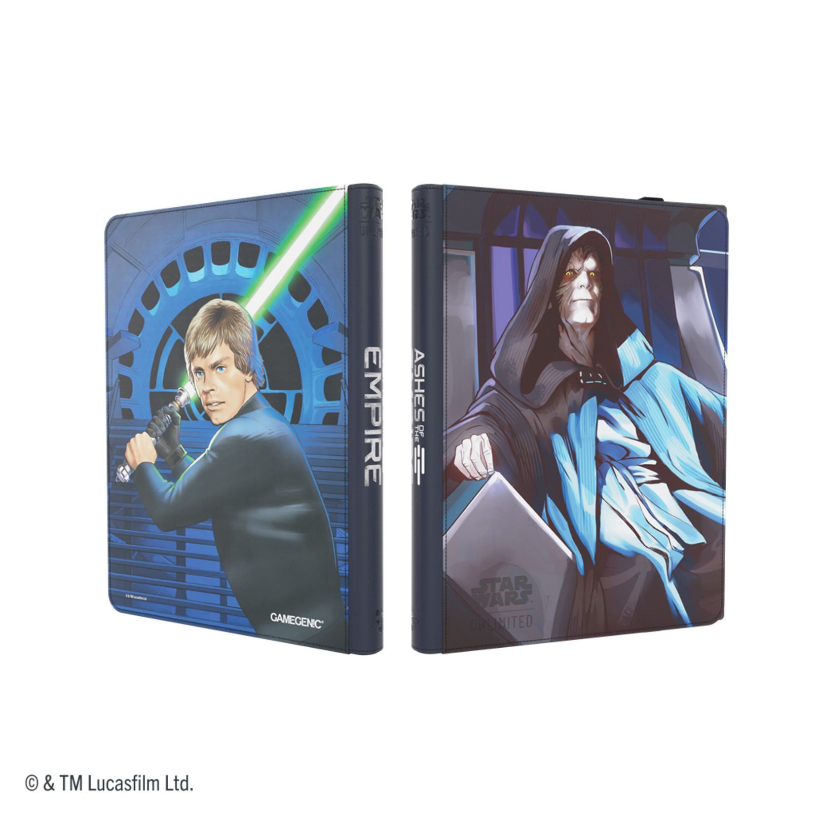 Gamegenic SWU Zip-Up Album 18-Pocket - Luke Skywalker & Emperor Palpatine (Pre-order)