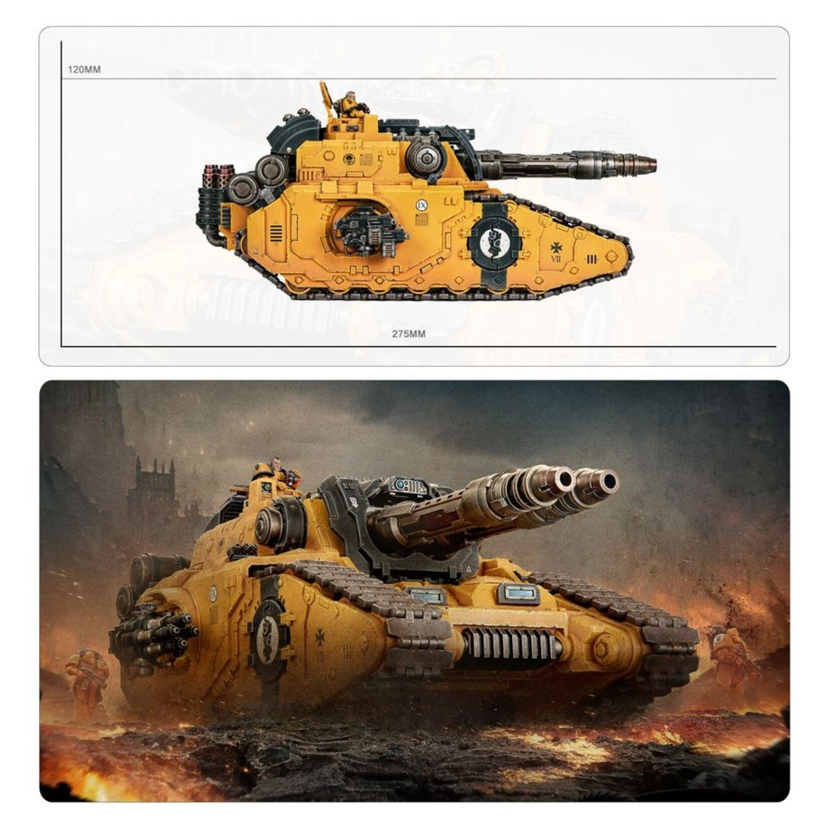 Games Workshop Legiones Astartes: Falchion Super-Heavy Tank Destroyer