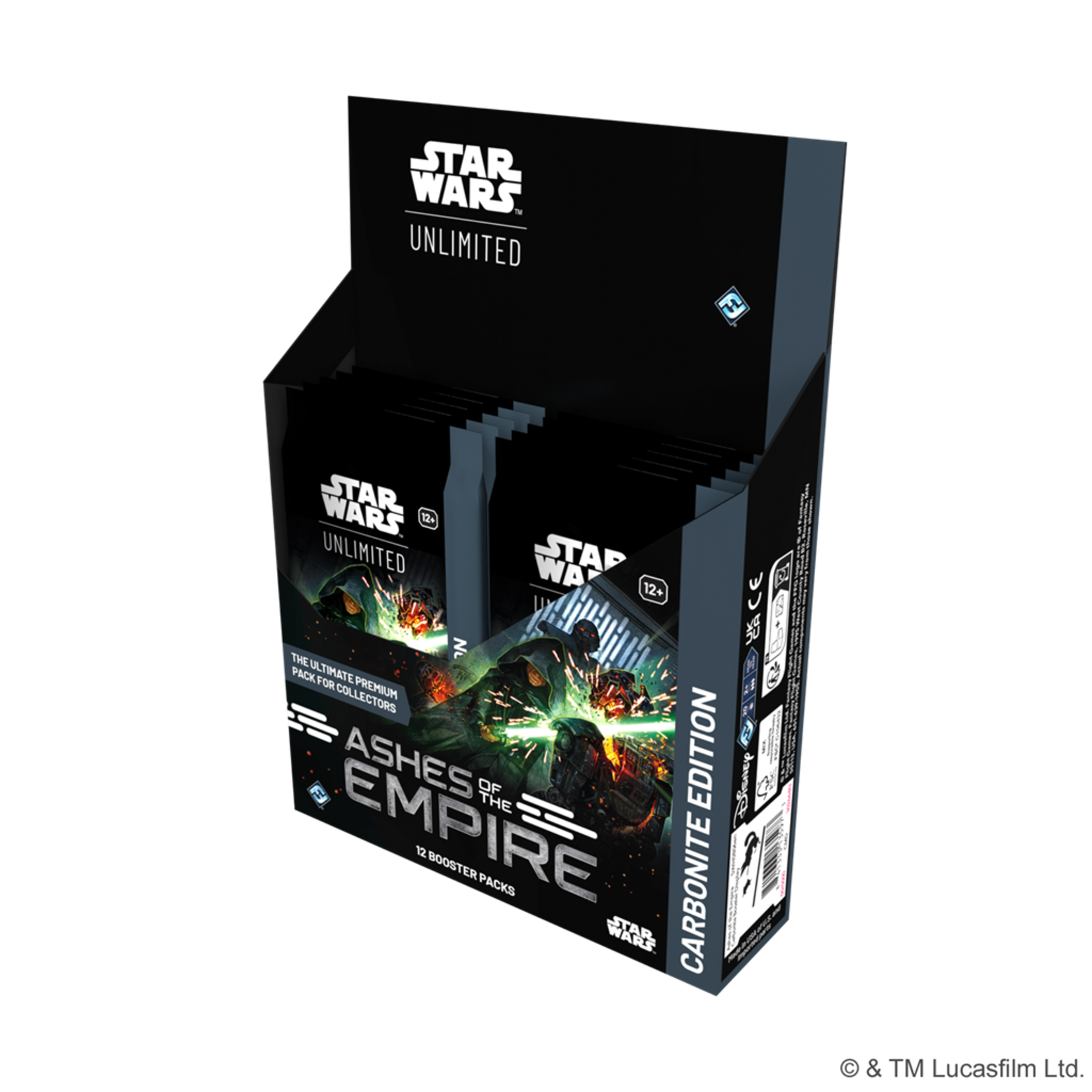 Fantasy Flight Games SWU Ashes of the Empire: Carbonite Booster Display (Pre-Order)