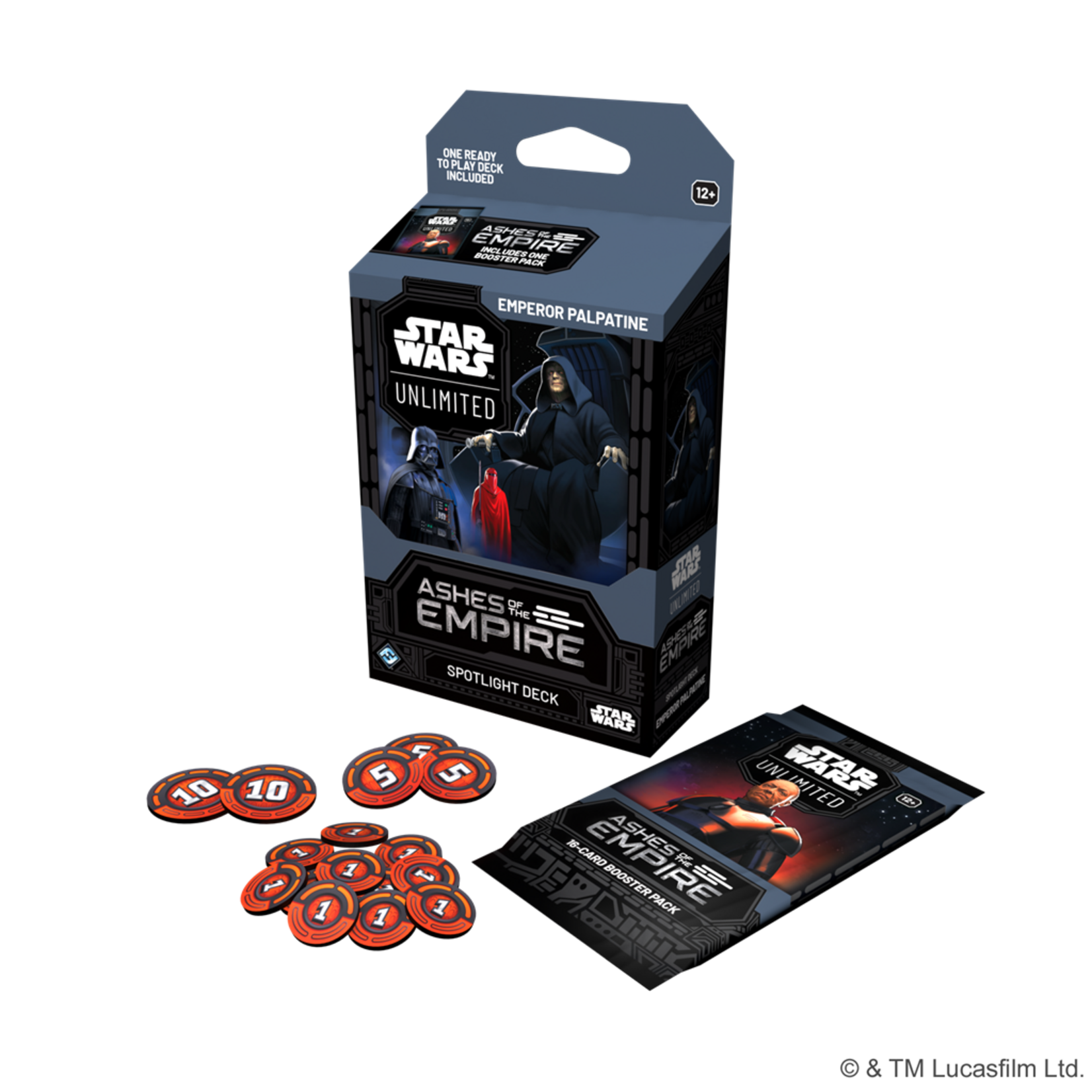 Fantasy Flight Games SWU Ashes of the Empire: Set of 2 Spotlight Decks (Pre-order)