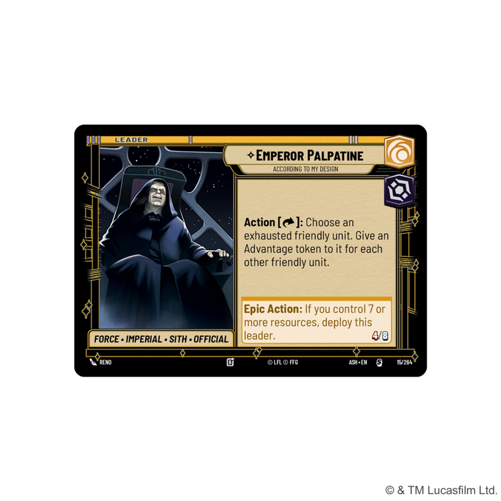 Fantasy Flight Games SWU Ashes of the Empire: Set of 2 Spotlight Decks (Pre-order)