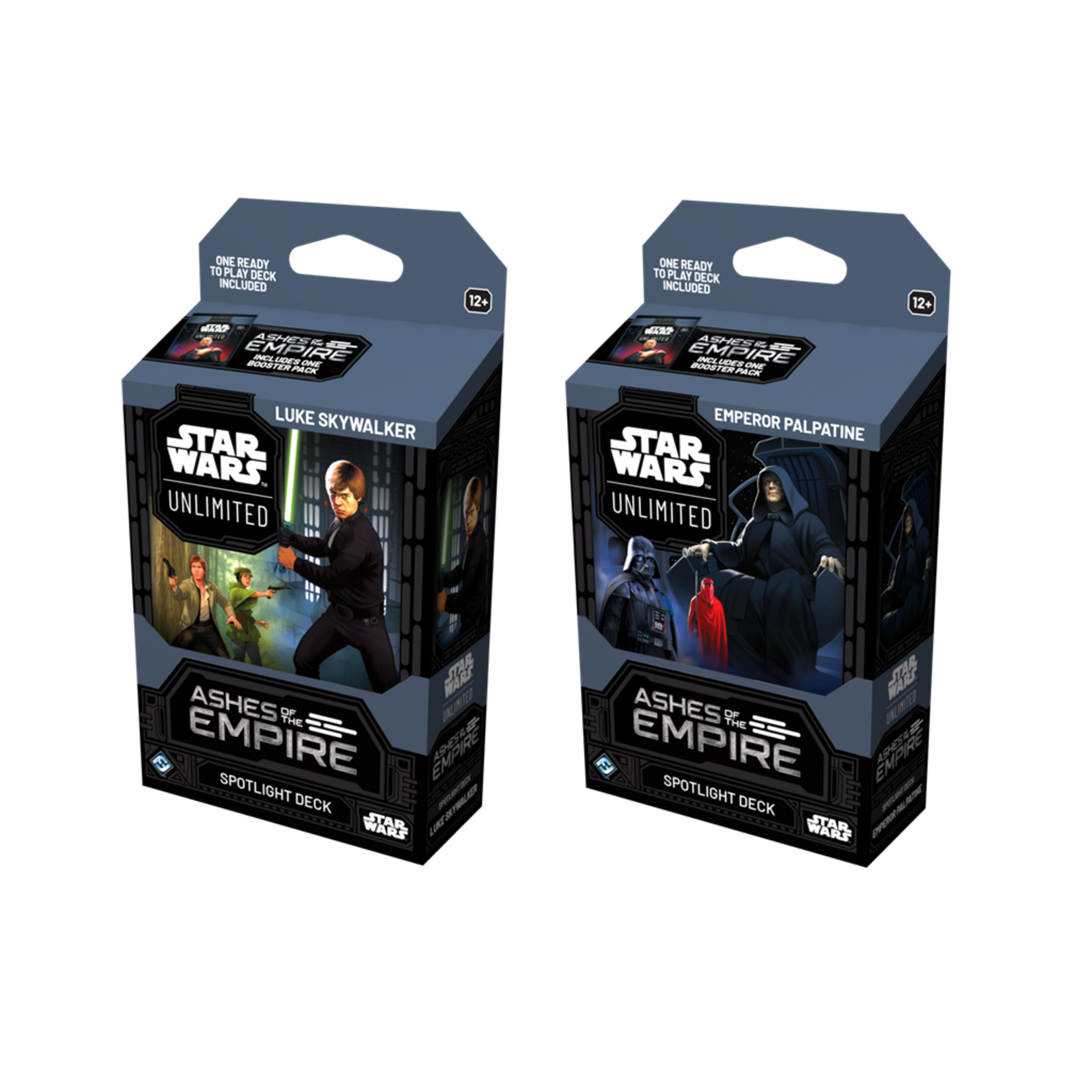 Fantasy Flight Games SWU Ashes of the Empire: Set of 2 Spotlight Decks (Pre-order)