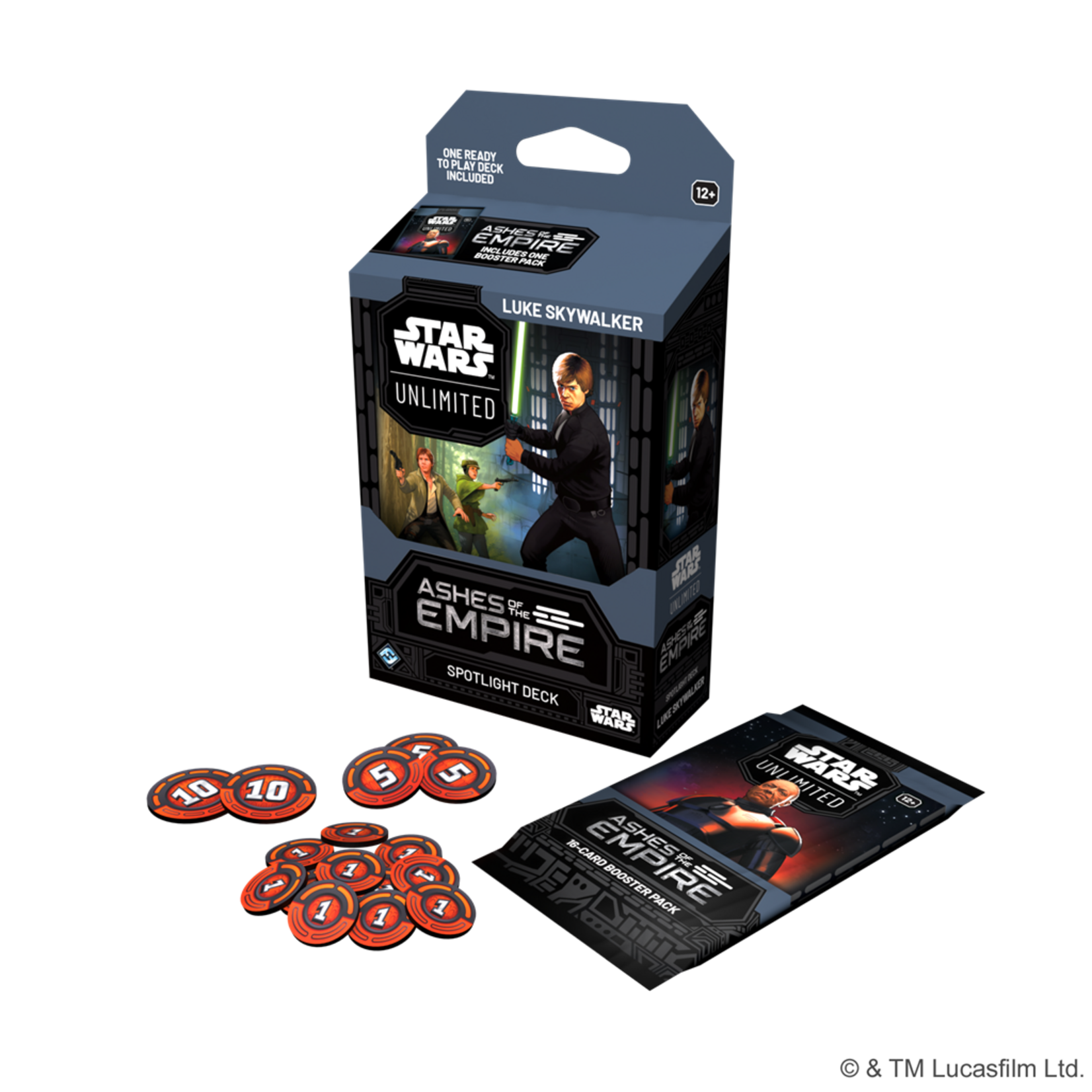 Fantasy Flight Games SWU Ashes of the Empire: Set of 2 Spotlight Decks (Pre-order)