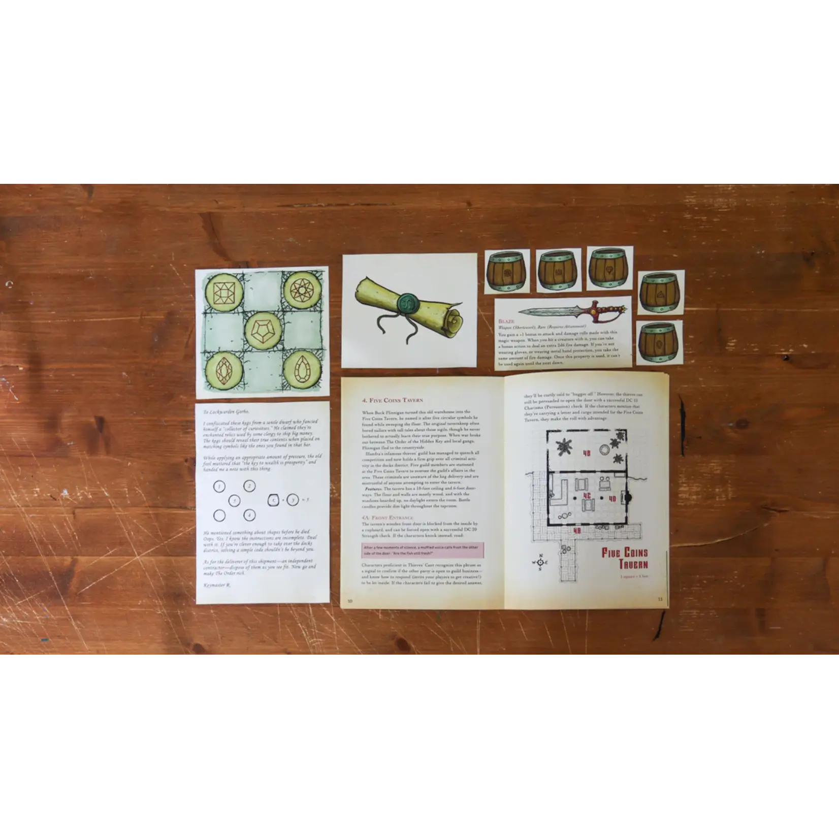 Cacklin Slayers 5e RPG Zineshot: Costly Cargo