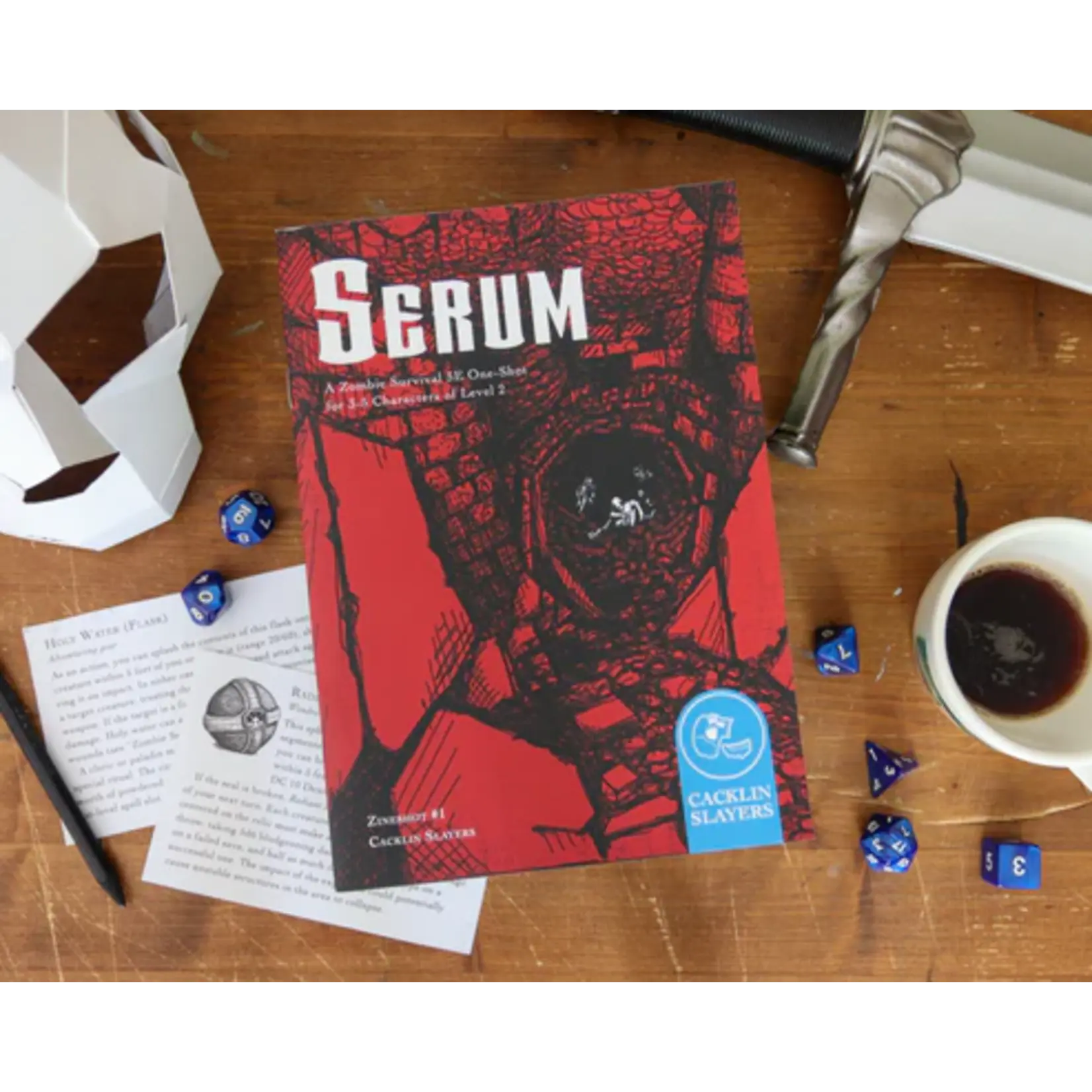 Cacklin Slayers 5e RPG Zineshot: Serum