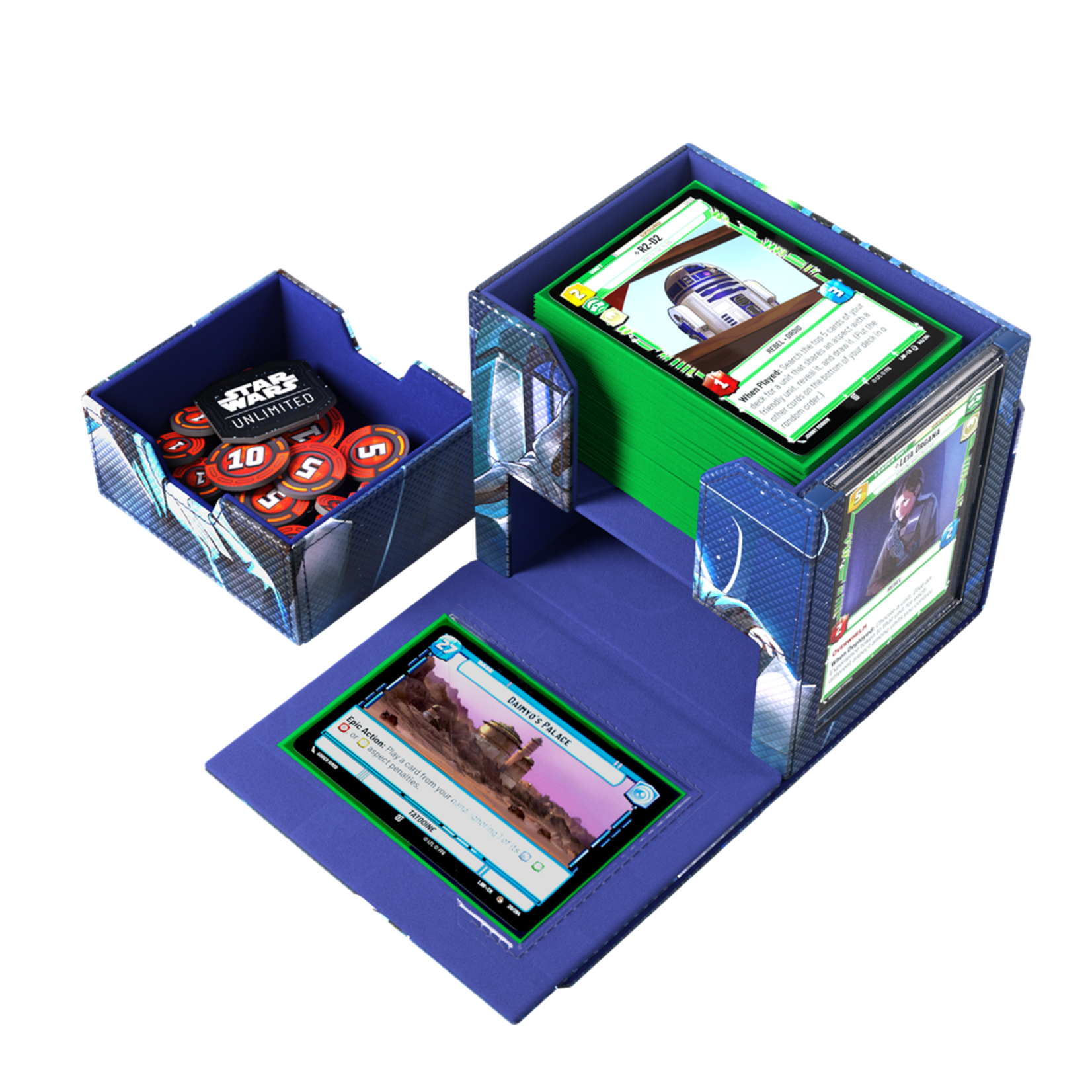 Gamegenic SWU Deck Pod: Luke Skywalker & Emperor Palpatine (Pre-order)