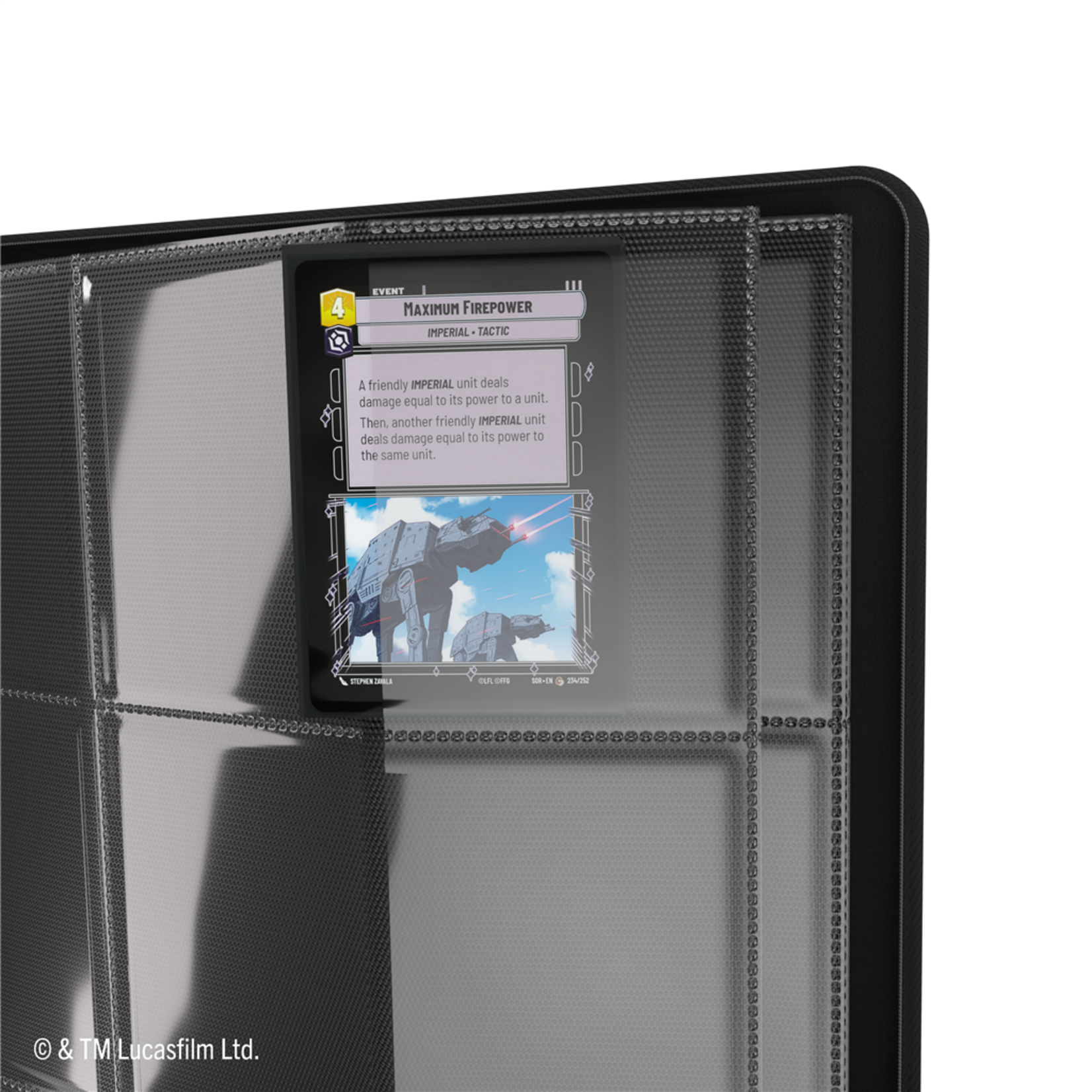 Gamegenic SWU Zip-Up Album 18-Pocket - The Armorer & Whistling Birds (Pre-order)