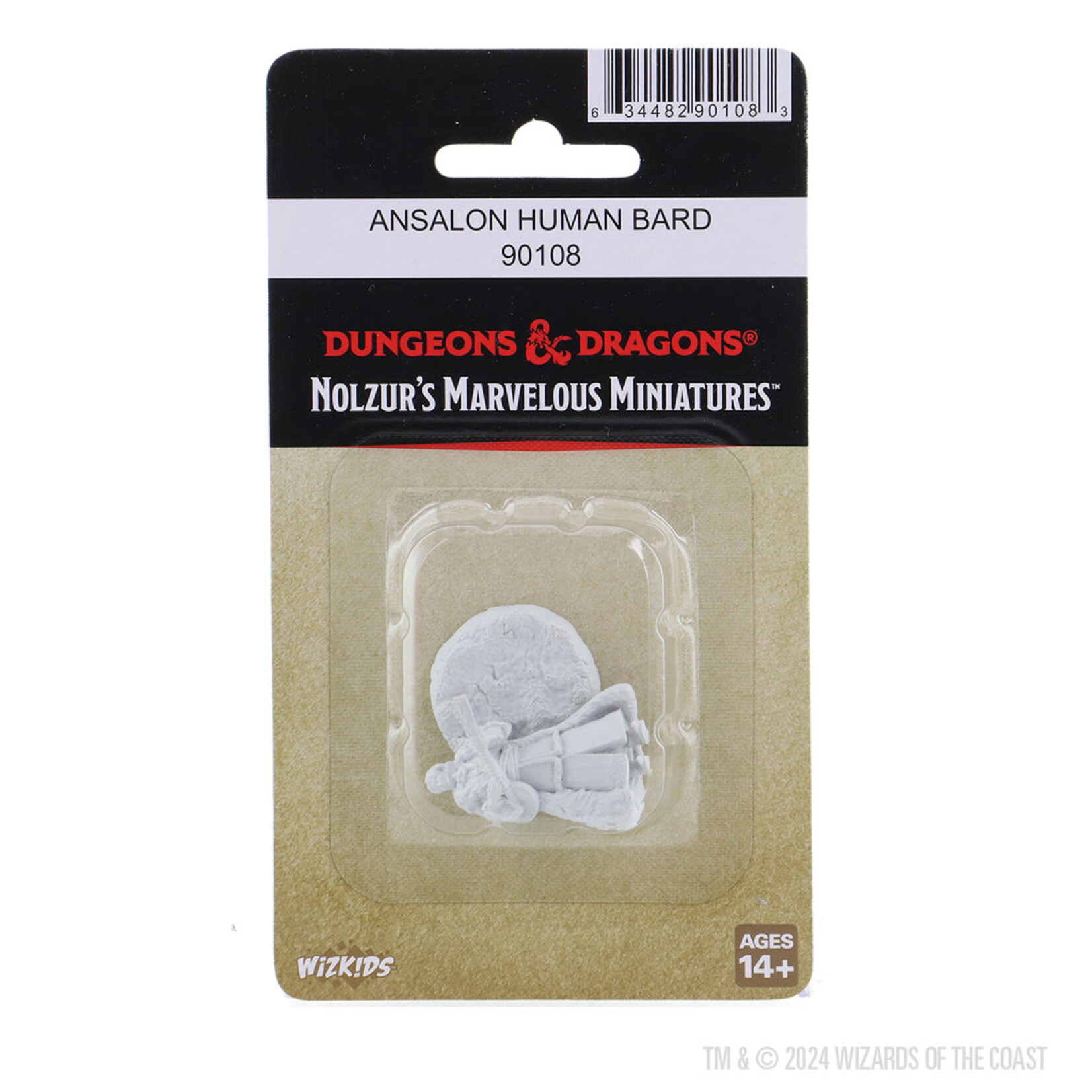 Wizkids D&D Nolzur's Marvelous Miniatures Ansalon Human Bard