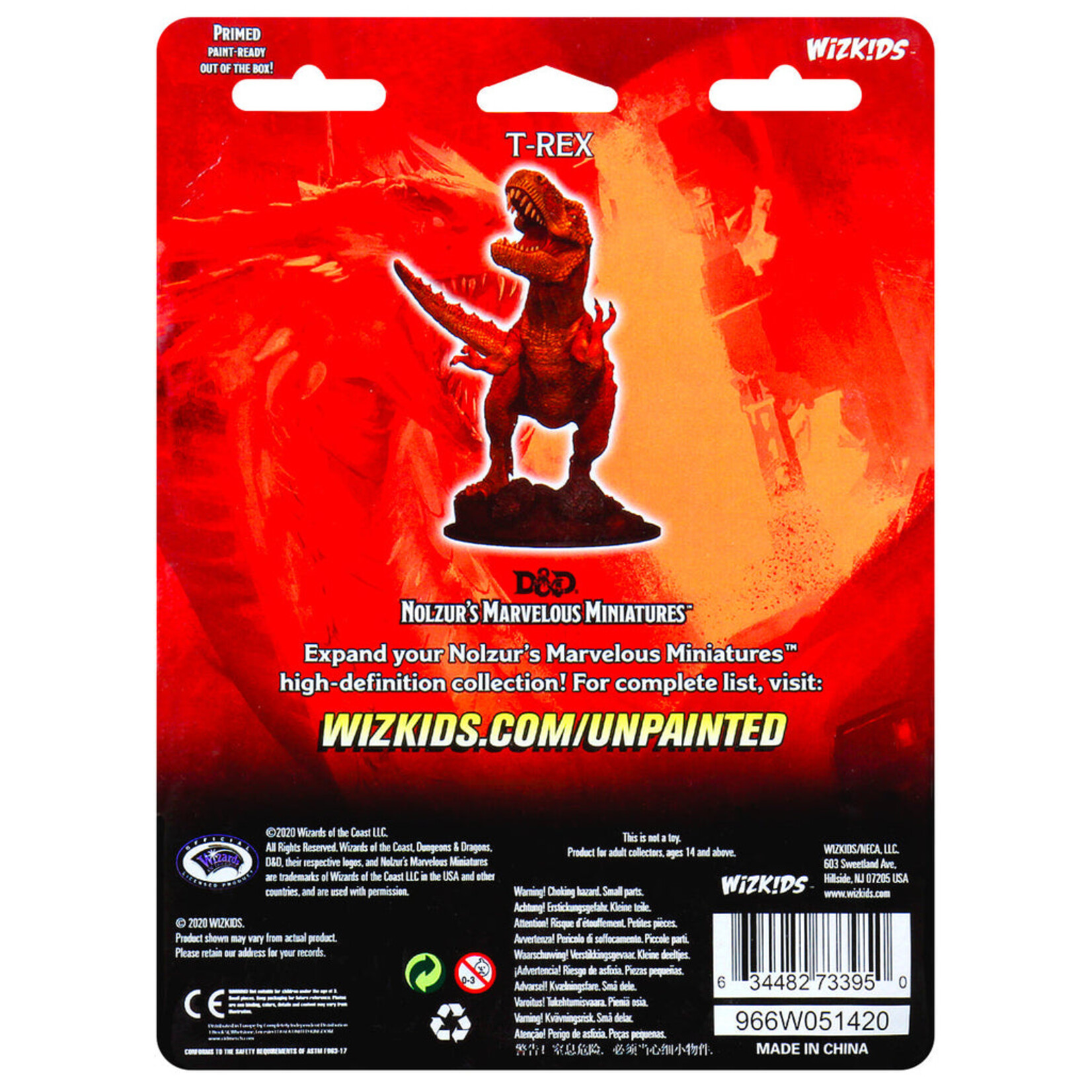 Wizkids D&D Nolzur's Marvelous Miniatures T-Rex