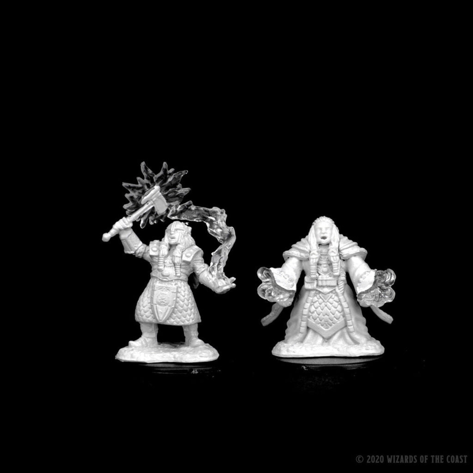 Wizkids D&D Nolzur's Marvelous Miniatures Dwarf Cleric Female