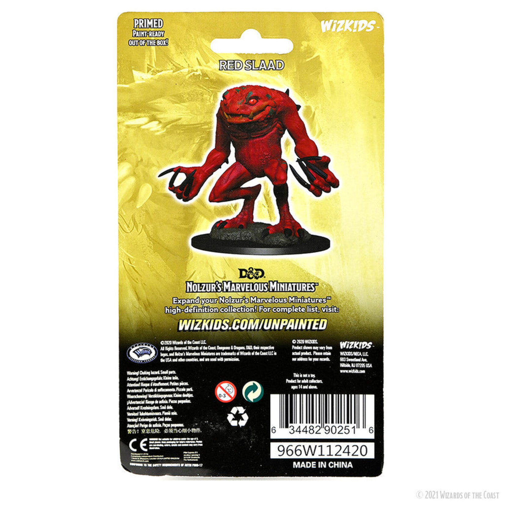 Wizkids D&D Nolzur's Marvelous Miniatures Red Slaad