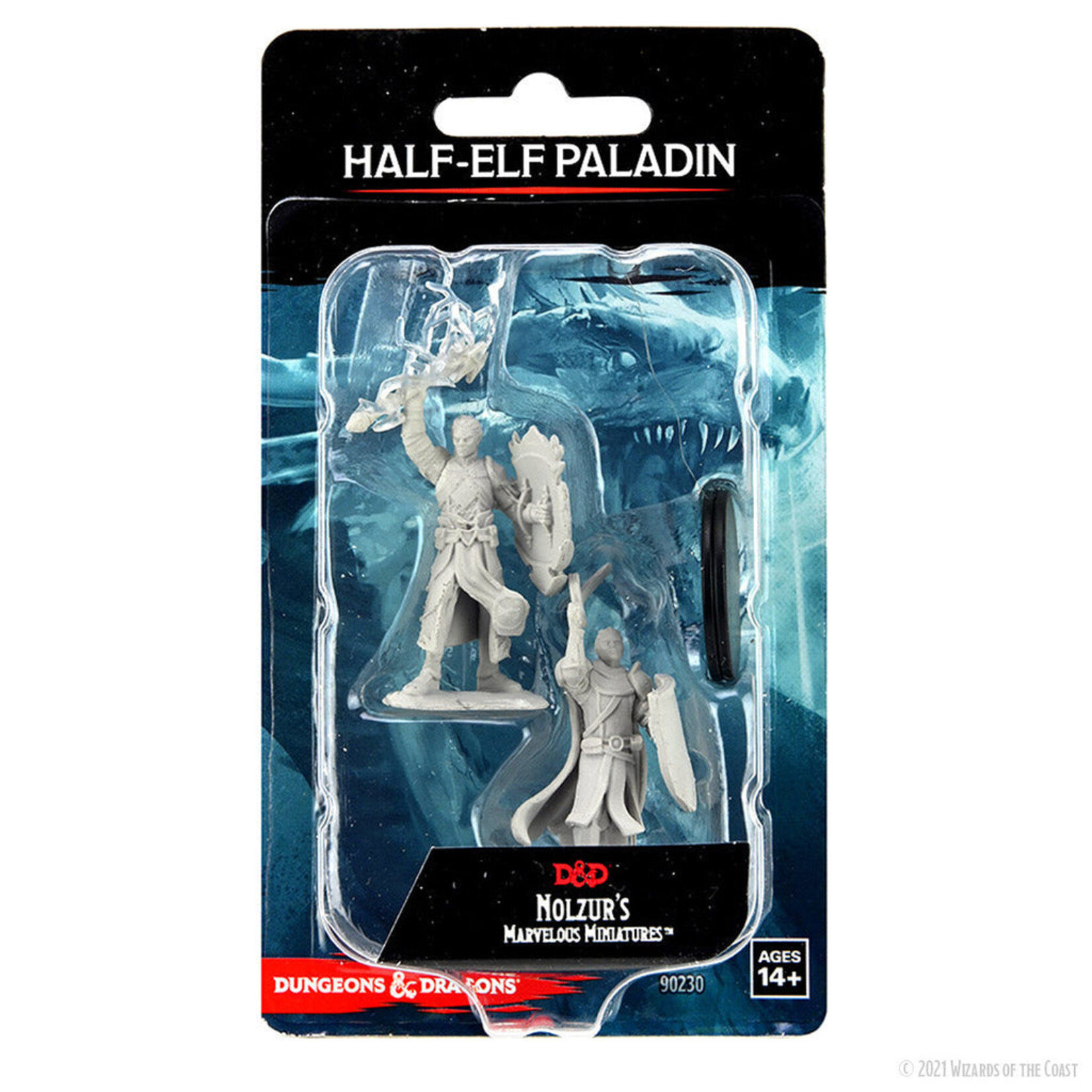 Wizkids D&D Nolzur's Marvelous Miniatures Half-Elf Paladin Male