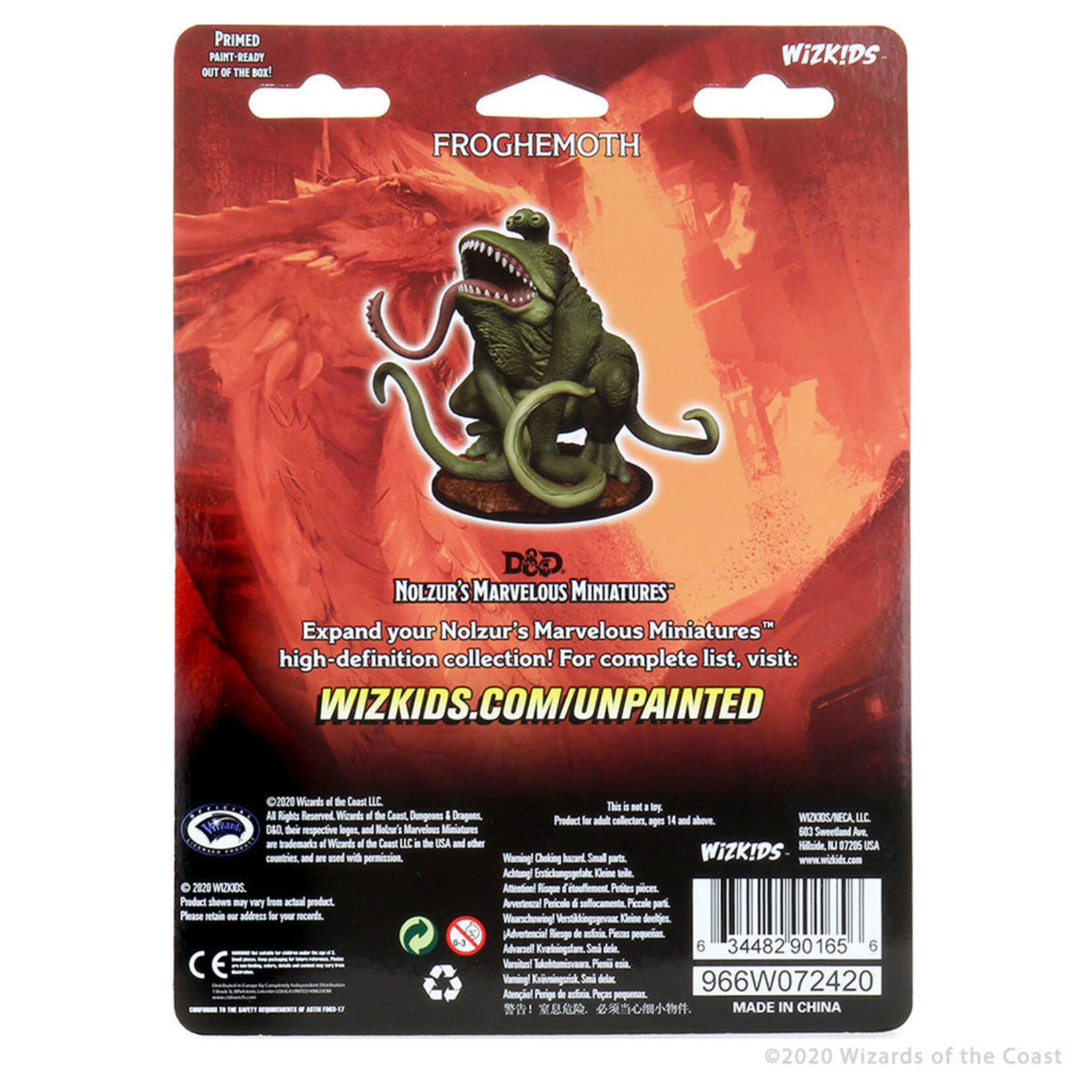 Wizkids D&D Nolzur's Marvelous Miniatures Froghemoth