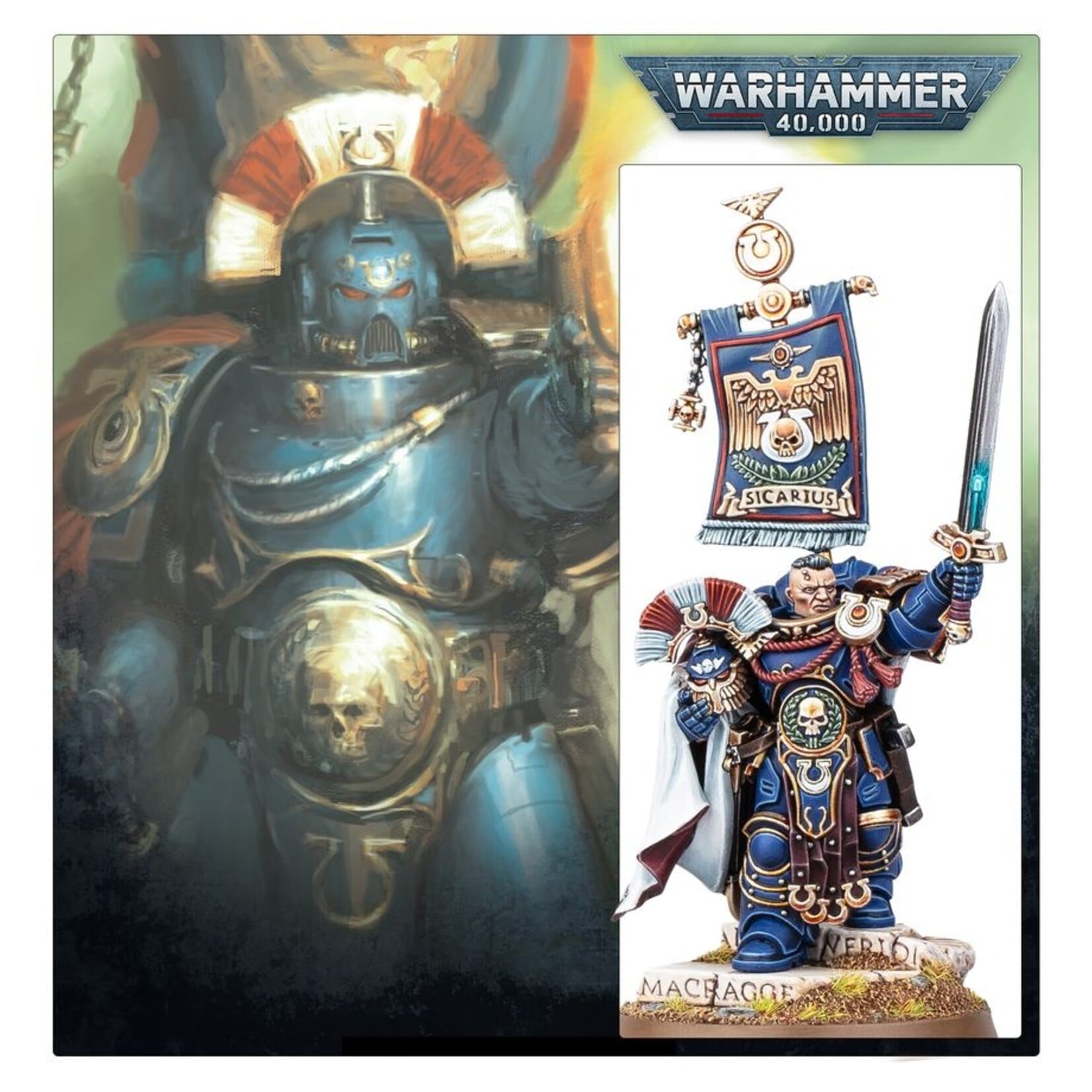 Games Workshop Ultramarines Cato Sicarius