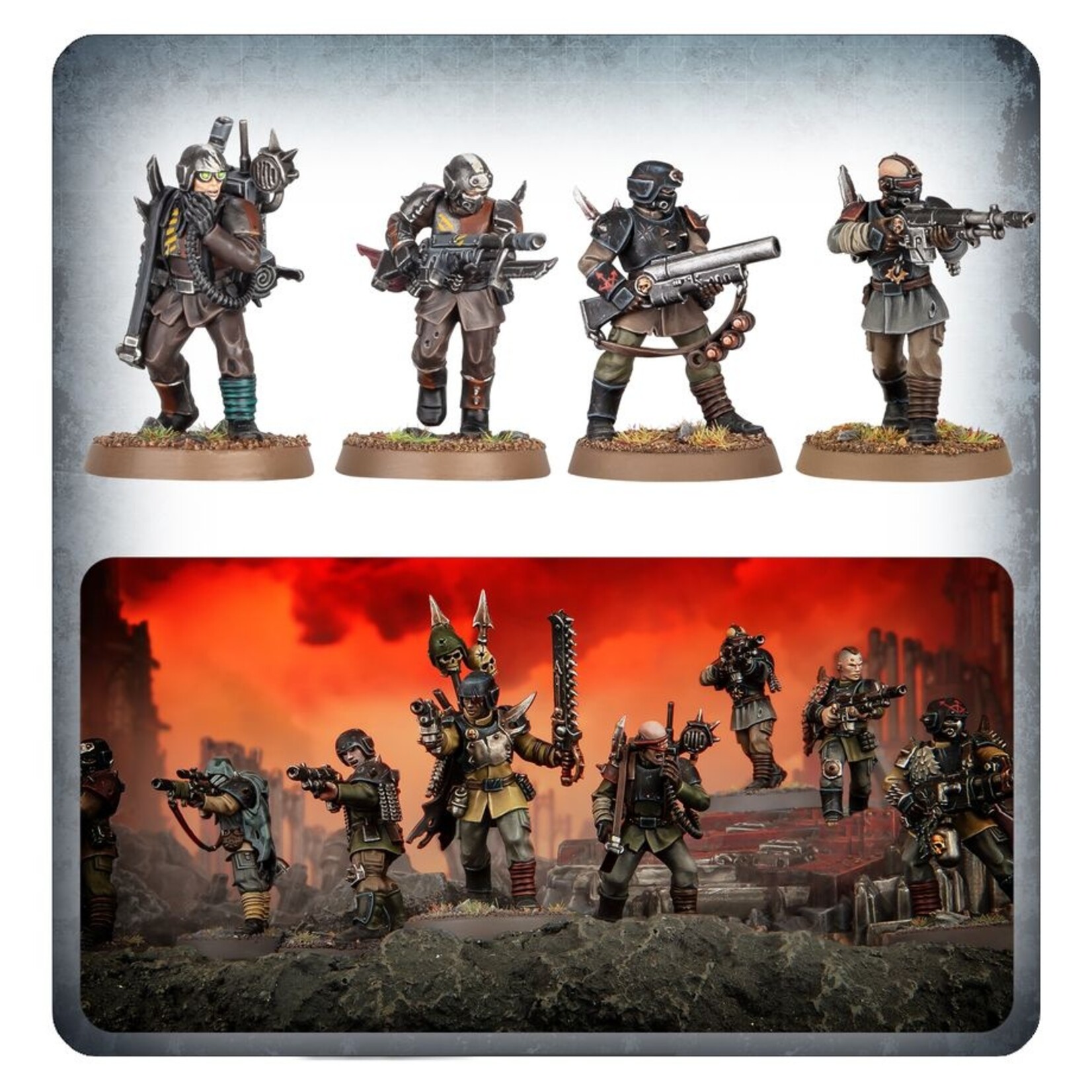 Games Workshop Chaos Space Marines Traitor Guardsmen Squad