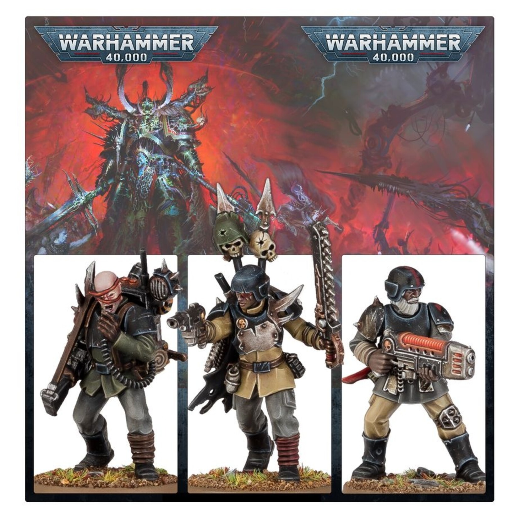 Games Workshop Chaos Space Marines Traitor Guardsmen Squad