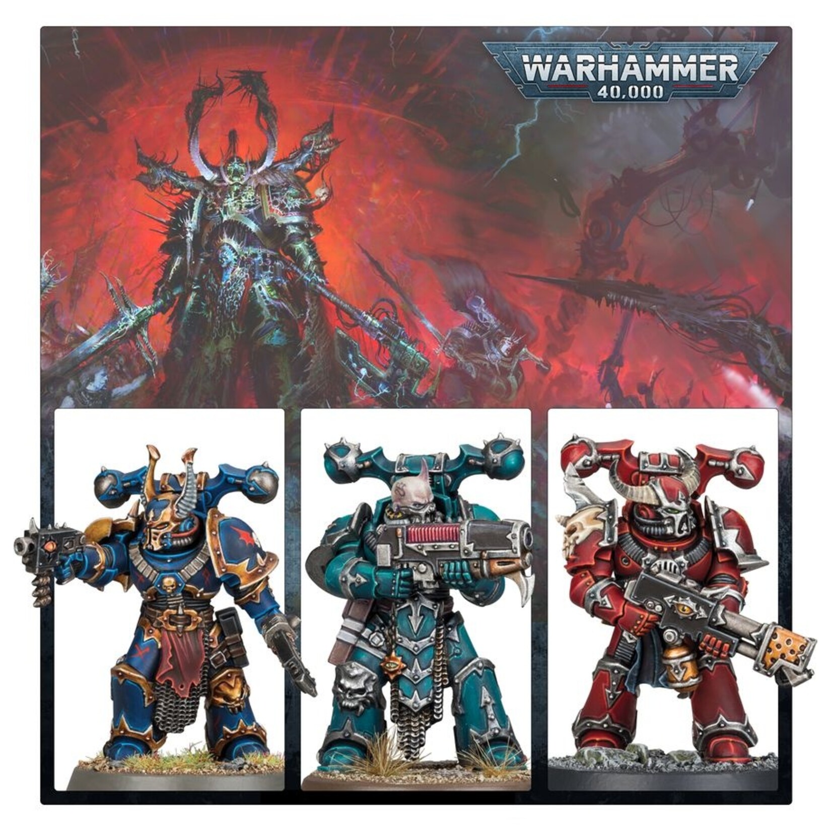 Games Workshop Chaos Space Marines Legionaries