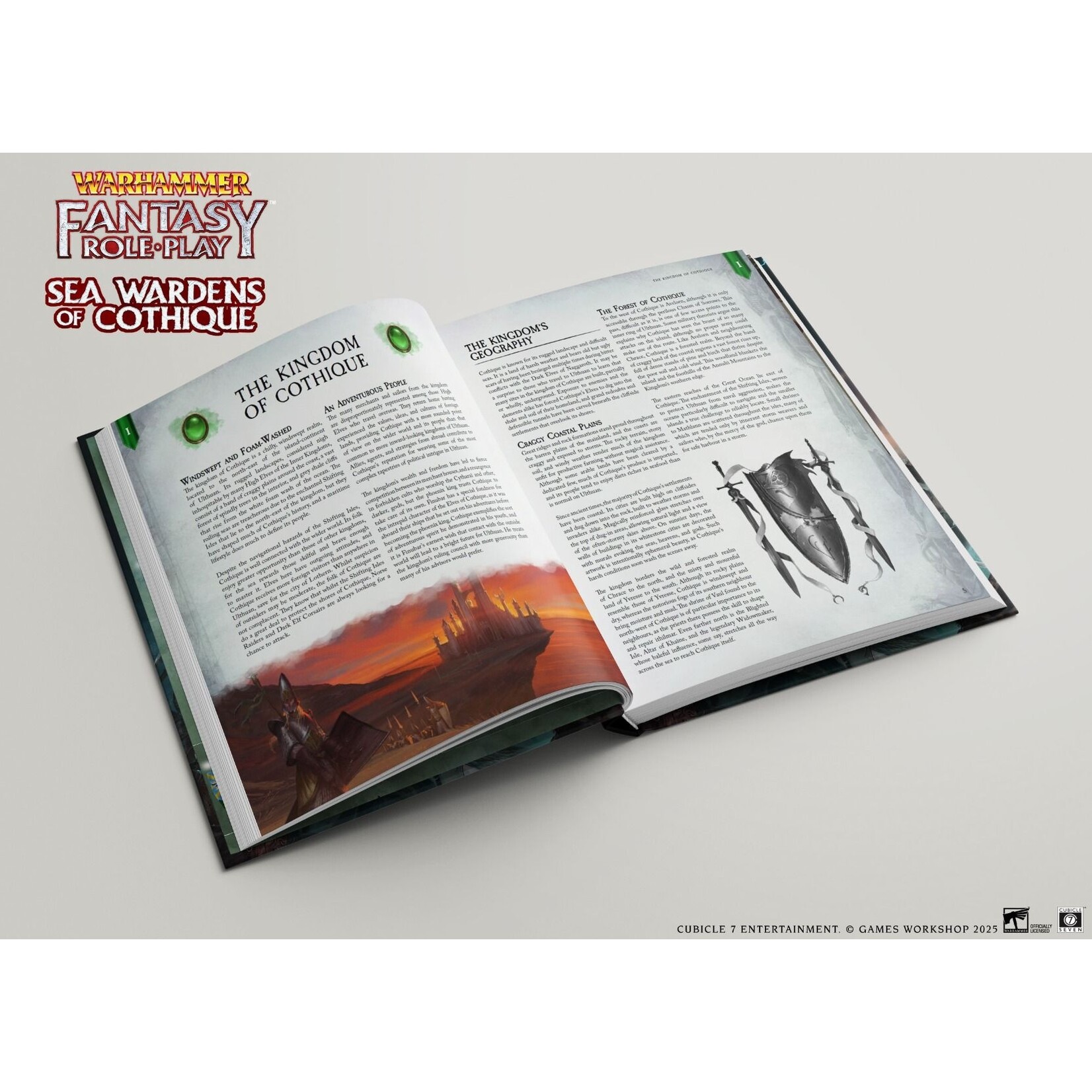 Cubicle 7 Warhammer FRP 4th Ed. Sea Wardens of Cothique: Collector's Edition (EN)