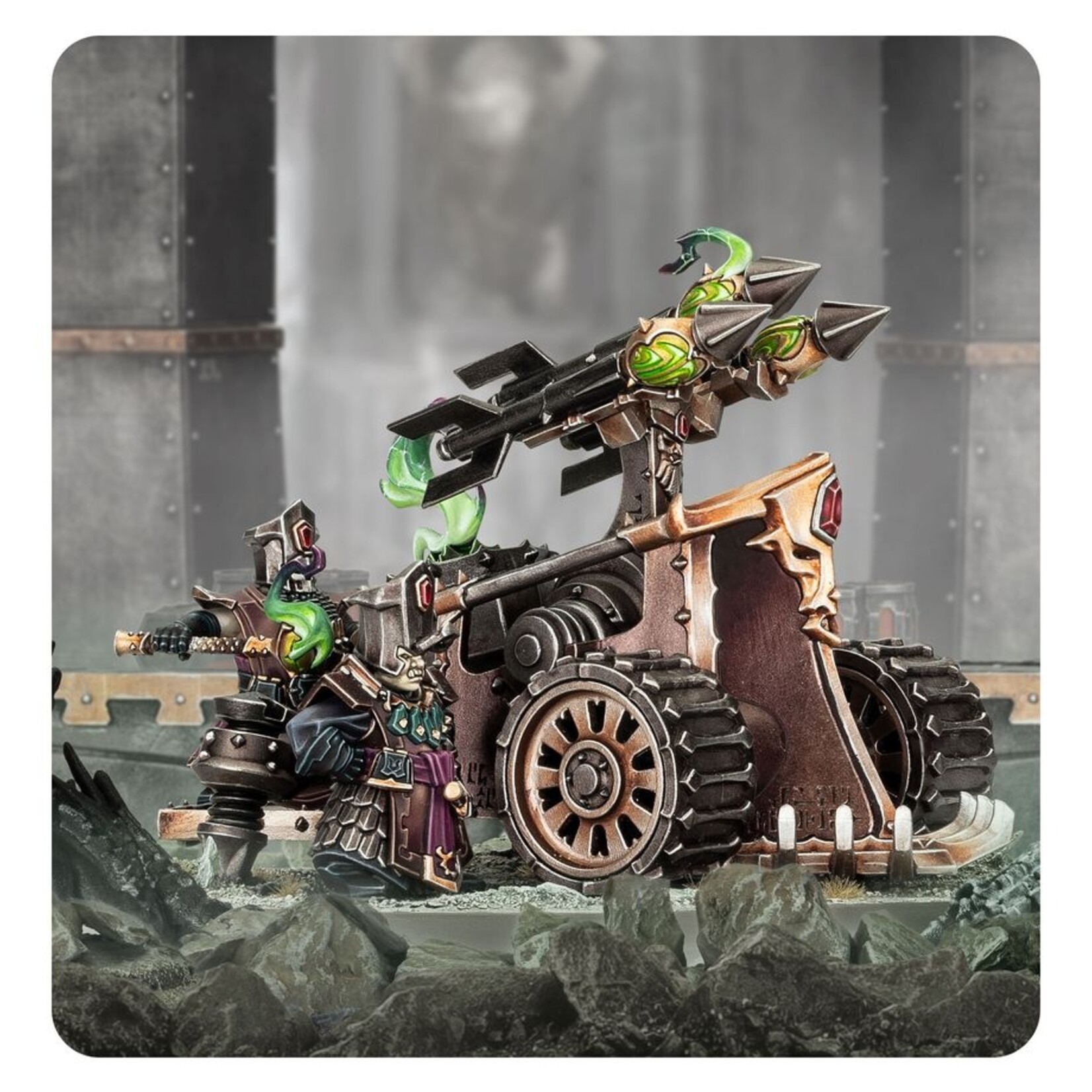 Games Workshop Helsmiths of Hashut Deathshrieker Rocket Battery