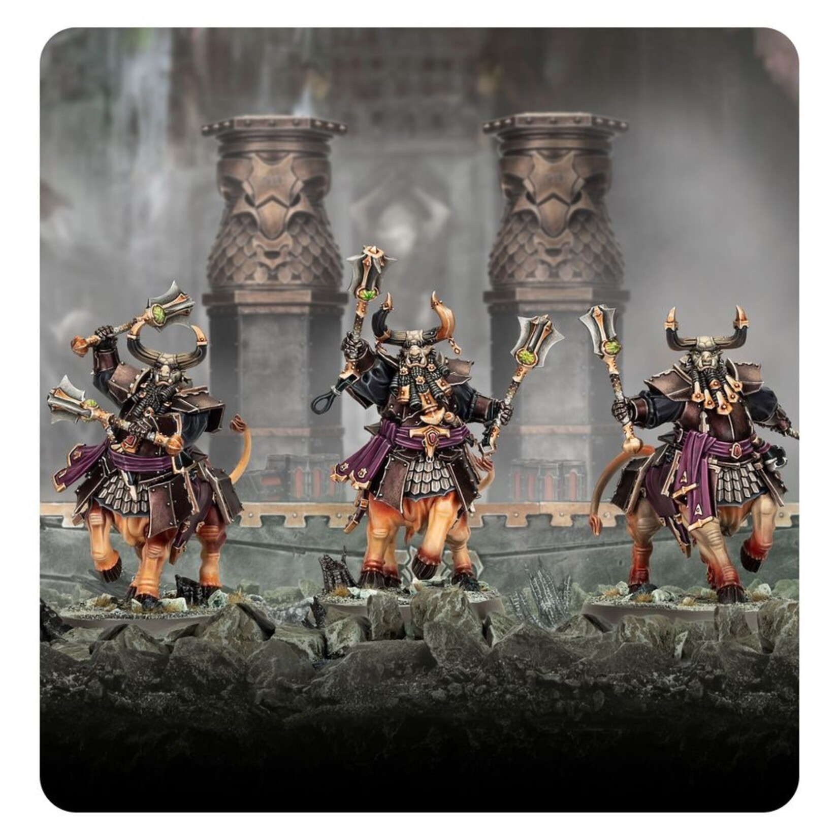 Games Workshop Helsmiths of Hashut Bull Centaurs