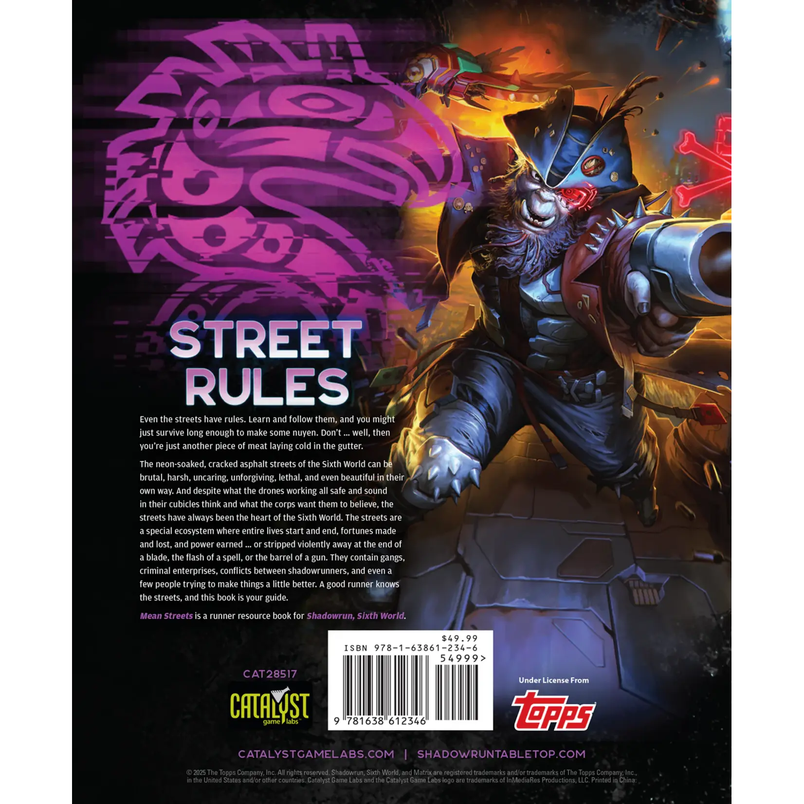 Catalyst Game Labs Shadowrun: Mean Streets (EN)