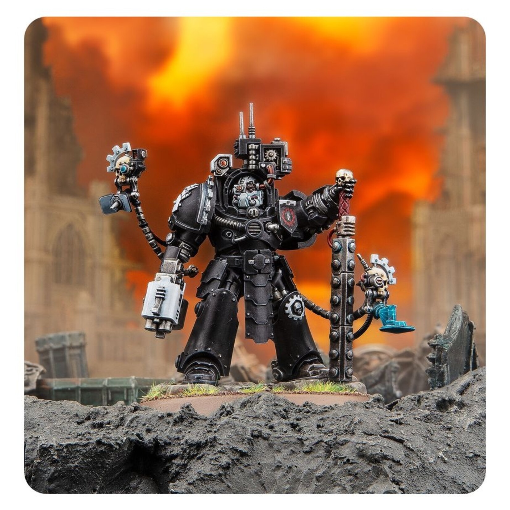Games Workshop Space Marines Iron Hands Caanok Var