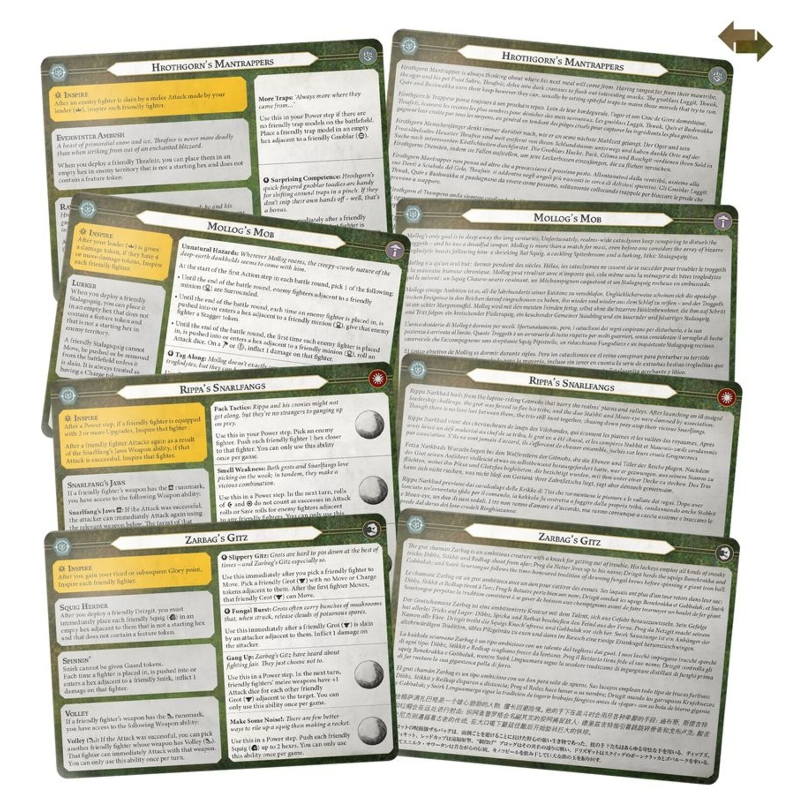 Games Workshop Warhammer Underworlds: Gitz and Goliaths