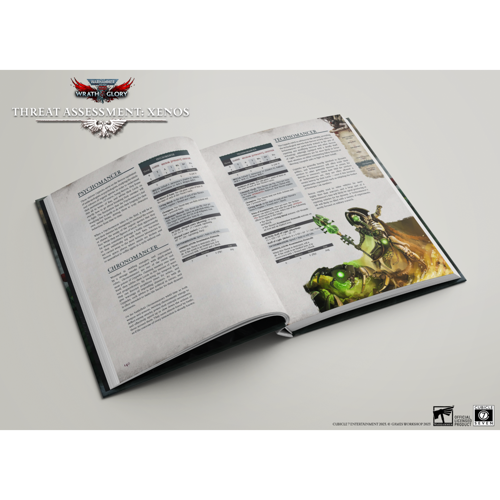 Cubicle 7 Warhammer 40.000 RPG: W&G Threat Assessment Xenos (EN)
