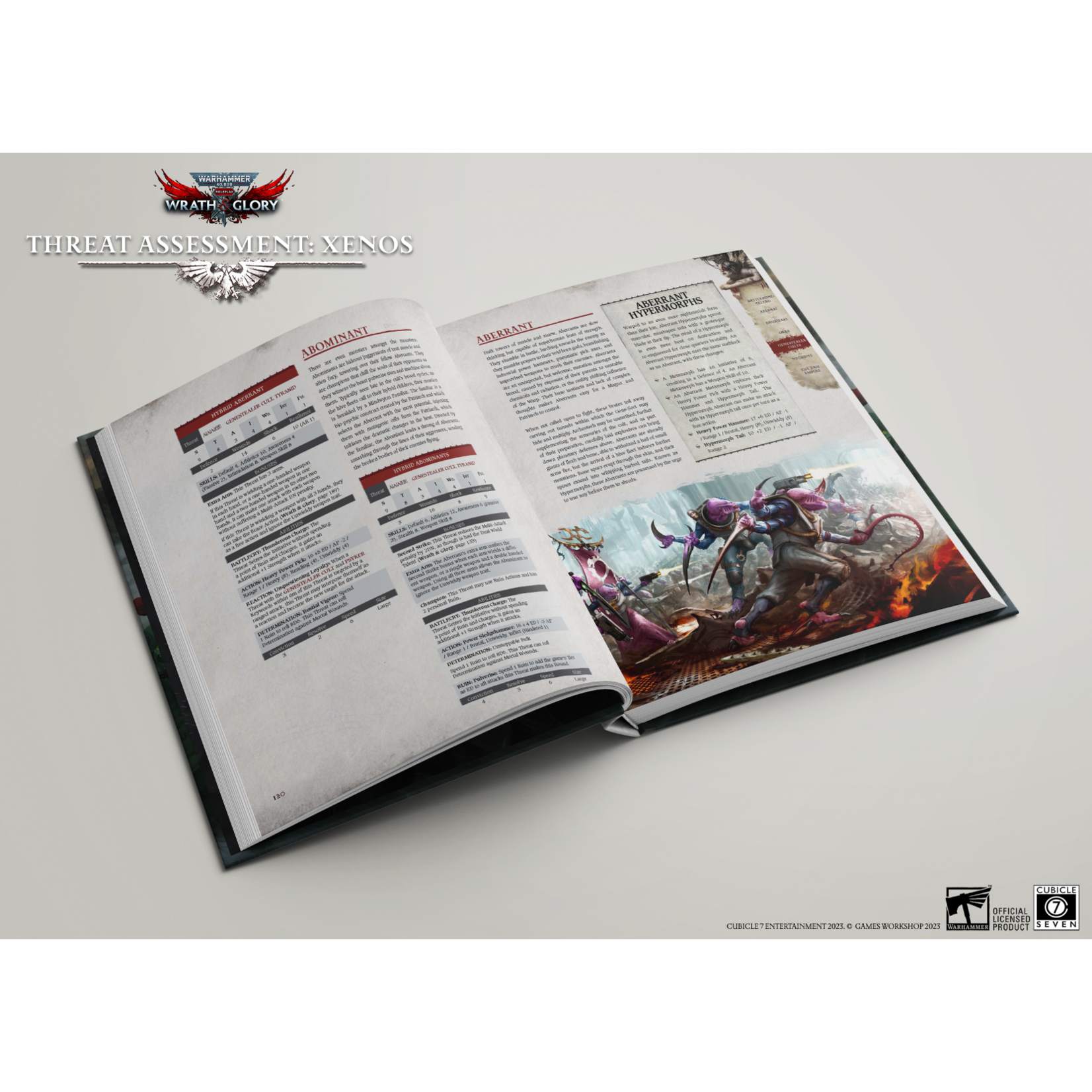 Cubicle 7 Warhammer 40.000 RPG: W&G Threat Assessment Xenos (EN)
