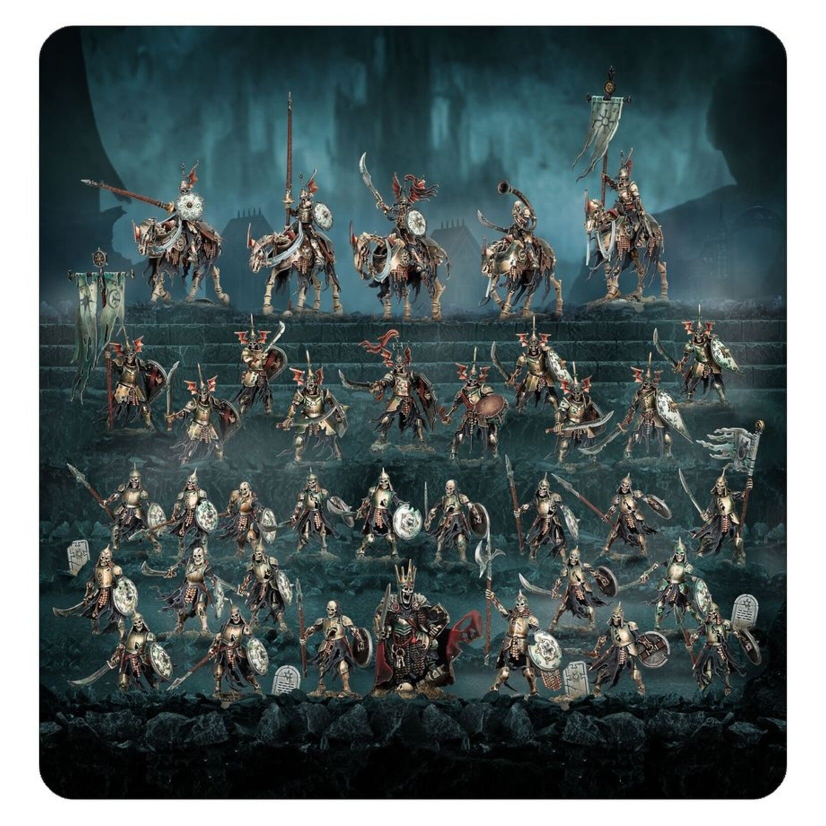 Games Workshop Spearhead: Soulblight Gravelords Deathrattle Tomb Host