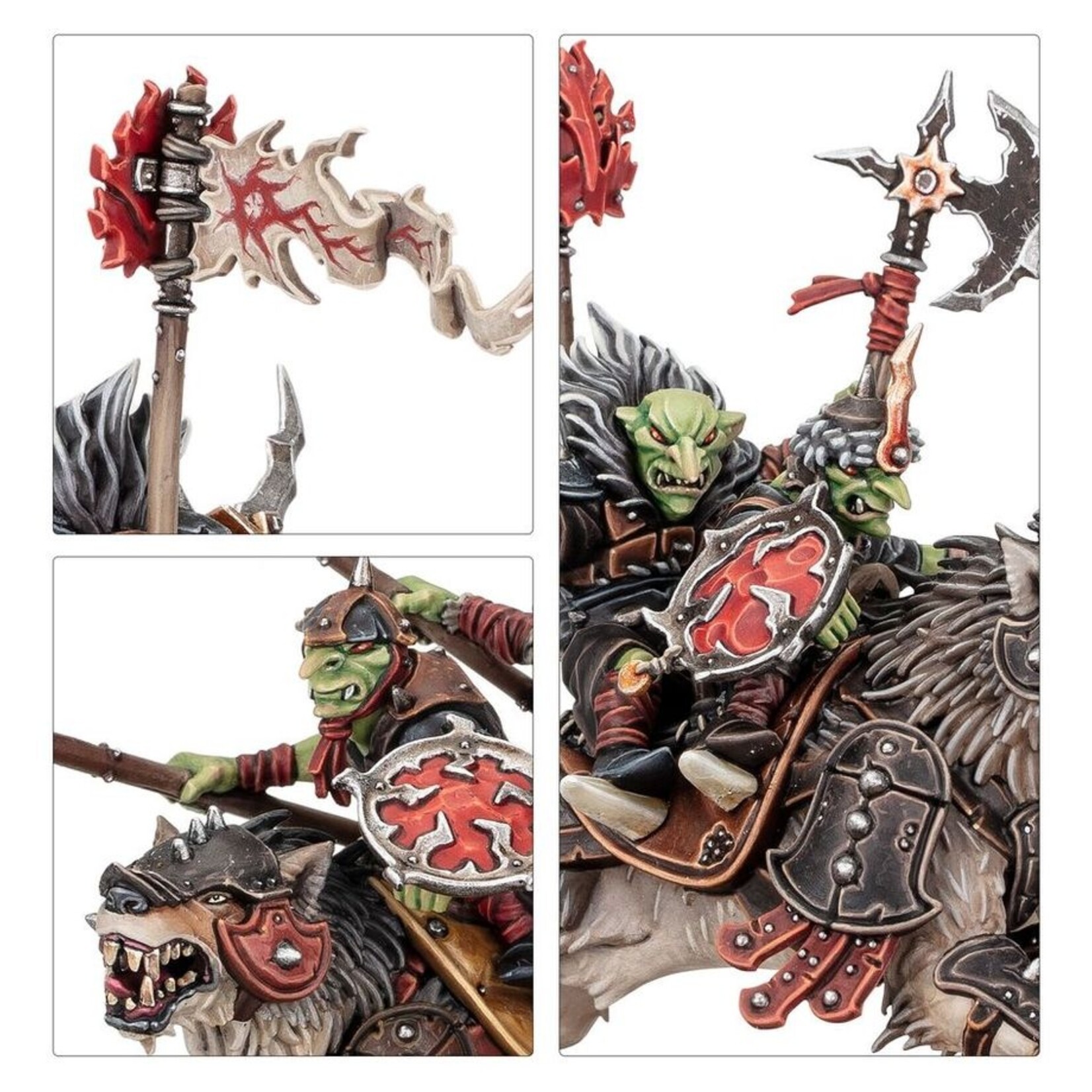 Games Workshop Spearhead: Gloomspite Gitz Snarlpack Huntaz