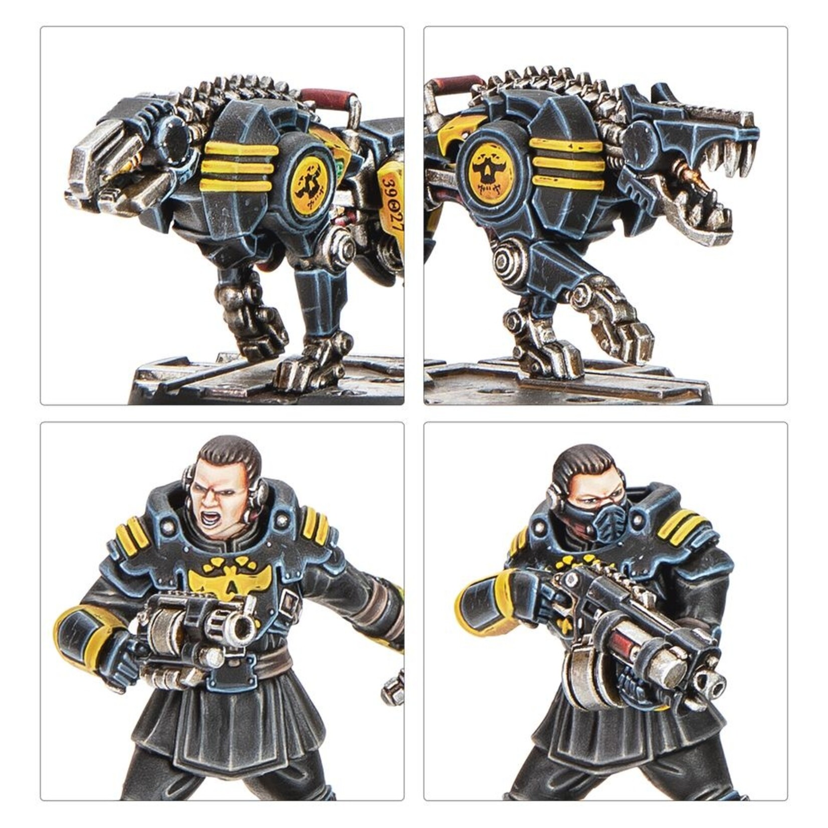 Games Workshop Necromunda Palanite Enforcer Captains & Sergeants