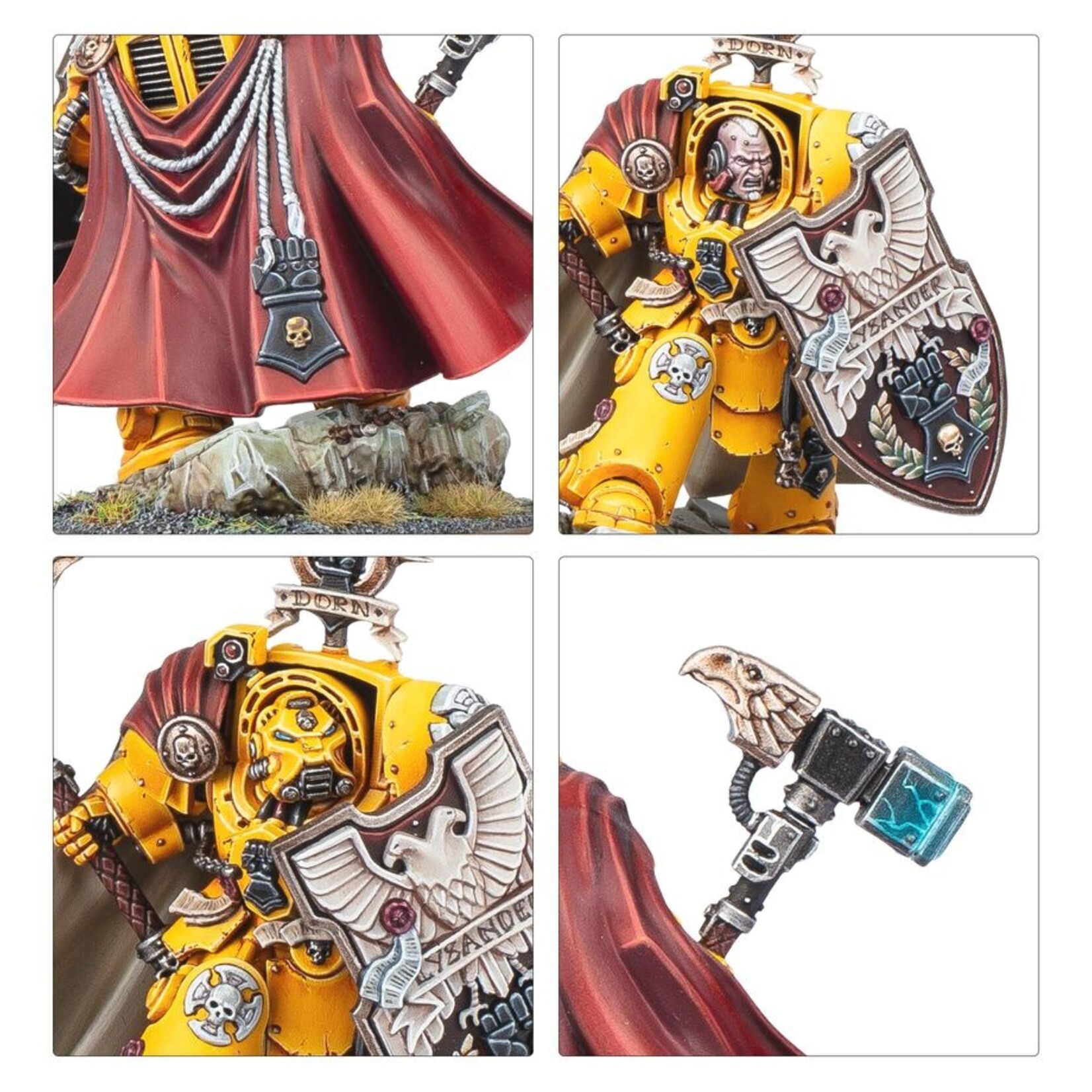 Games Workshop Space Marines Imperial Fists Darnath Lysander