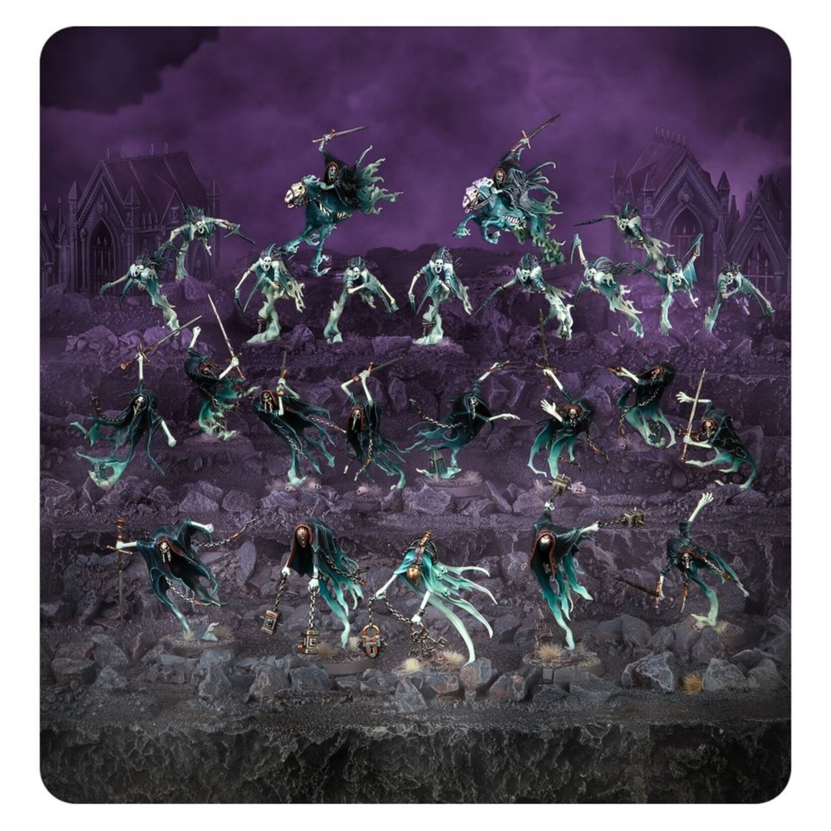 Games Workshop Spearhead: Nighthaunt Cursed Shacklehorde