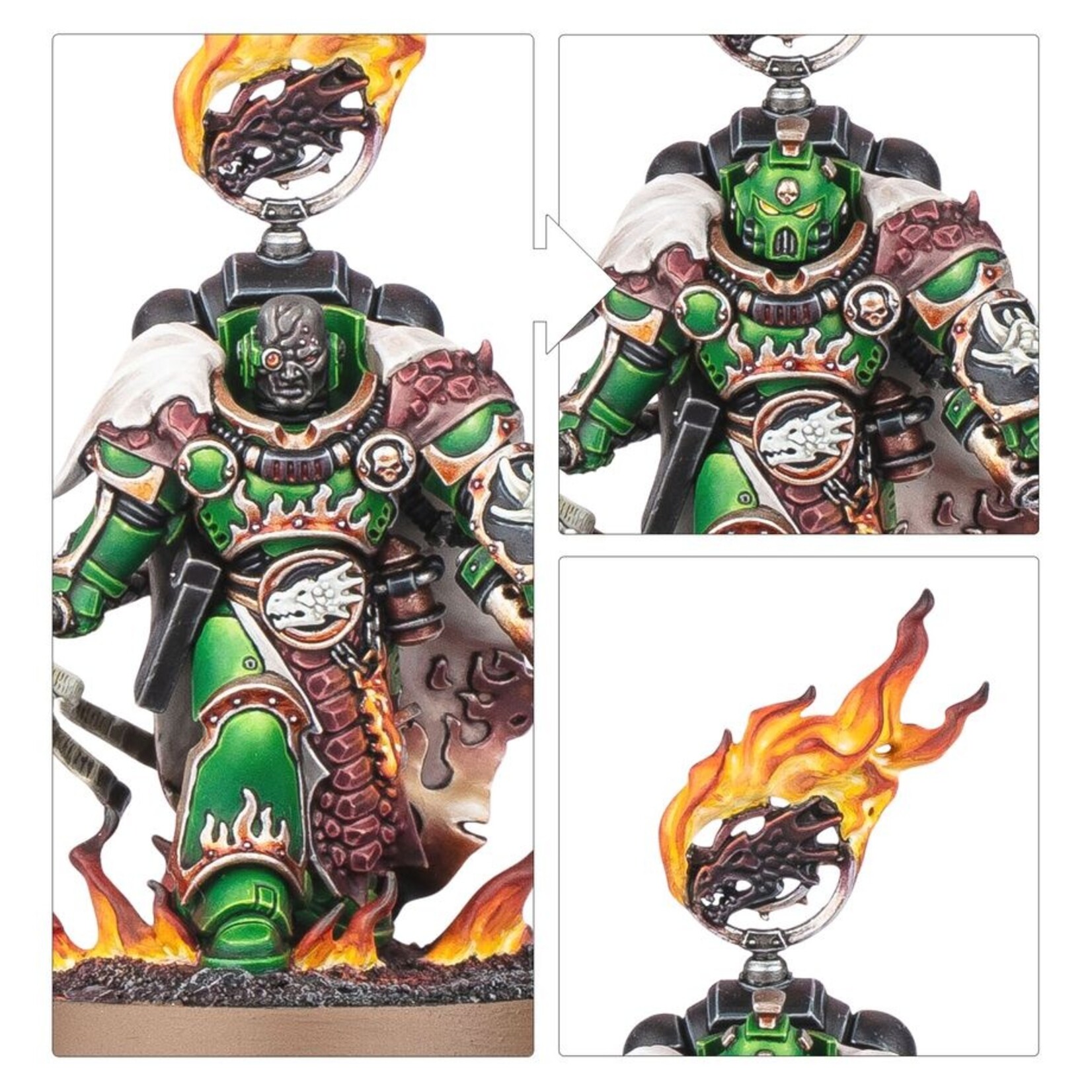 Games Workshop Space Marines Salamanders Vulkan He'stan