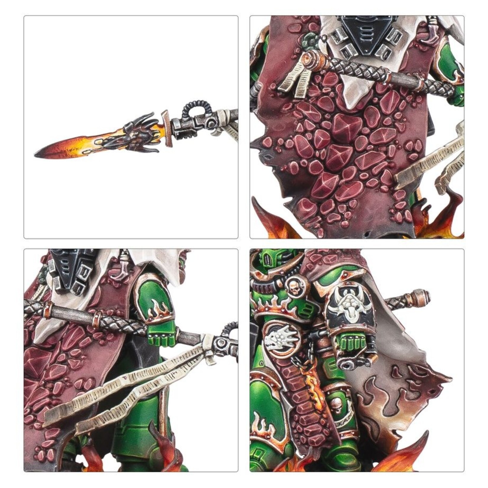 Games Workshop Space Marines Salamanders Vulkan He'stan