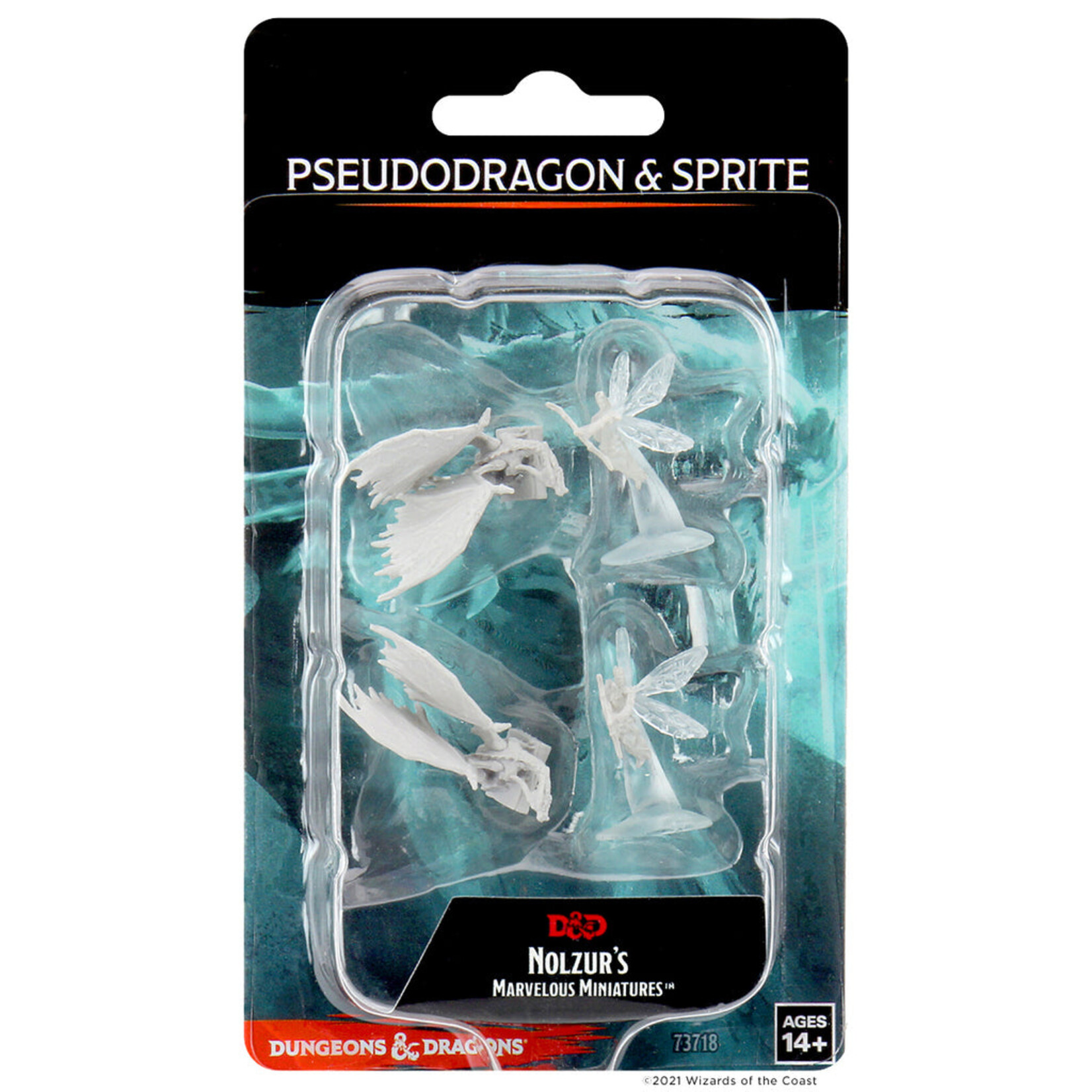 Wizkids D&D Nolzur's Marvelous Miniatures Pseudodragon and Sprite
