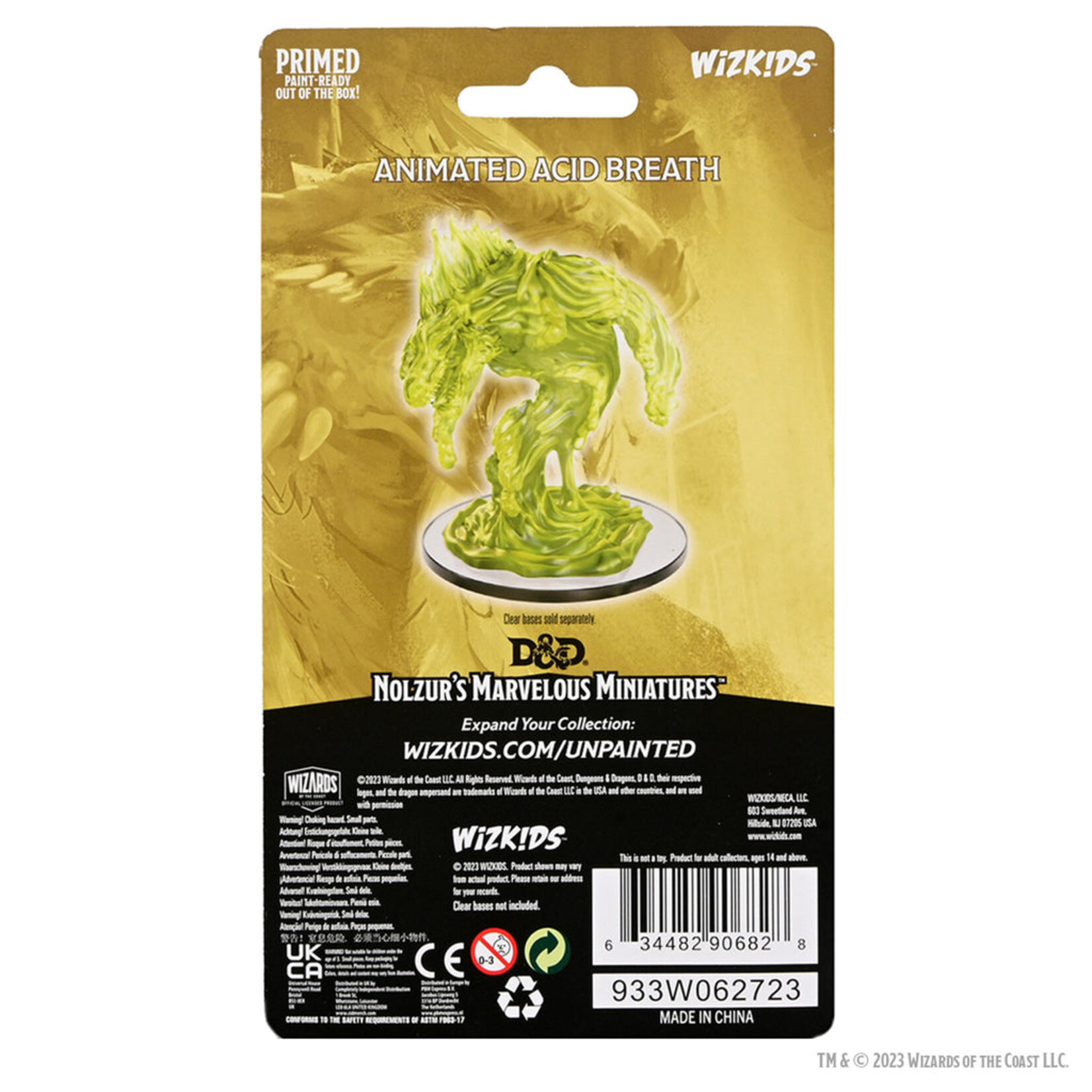Wizkids D&D Nolzur's Marvelous Miniatures Animated Acid Breath