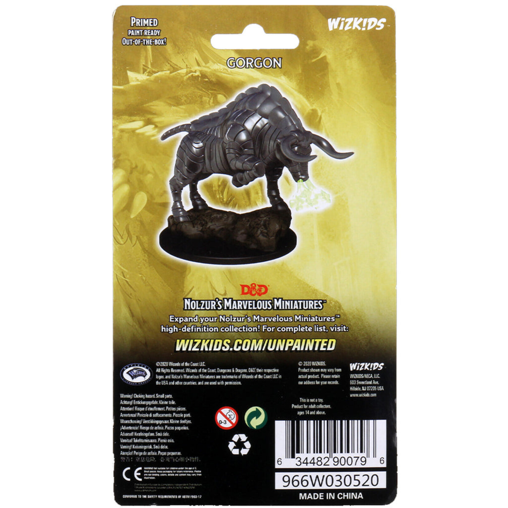 Wizkids D&D Nolzur's Marvelous Miniatures Gorgon