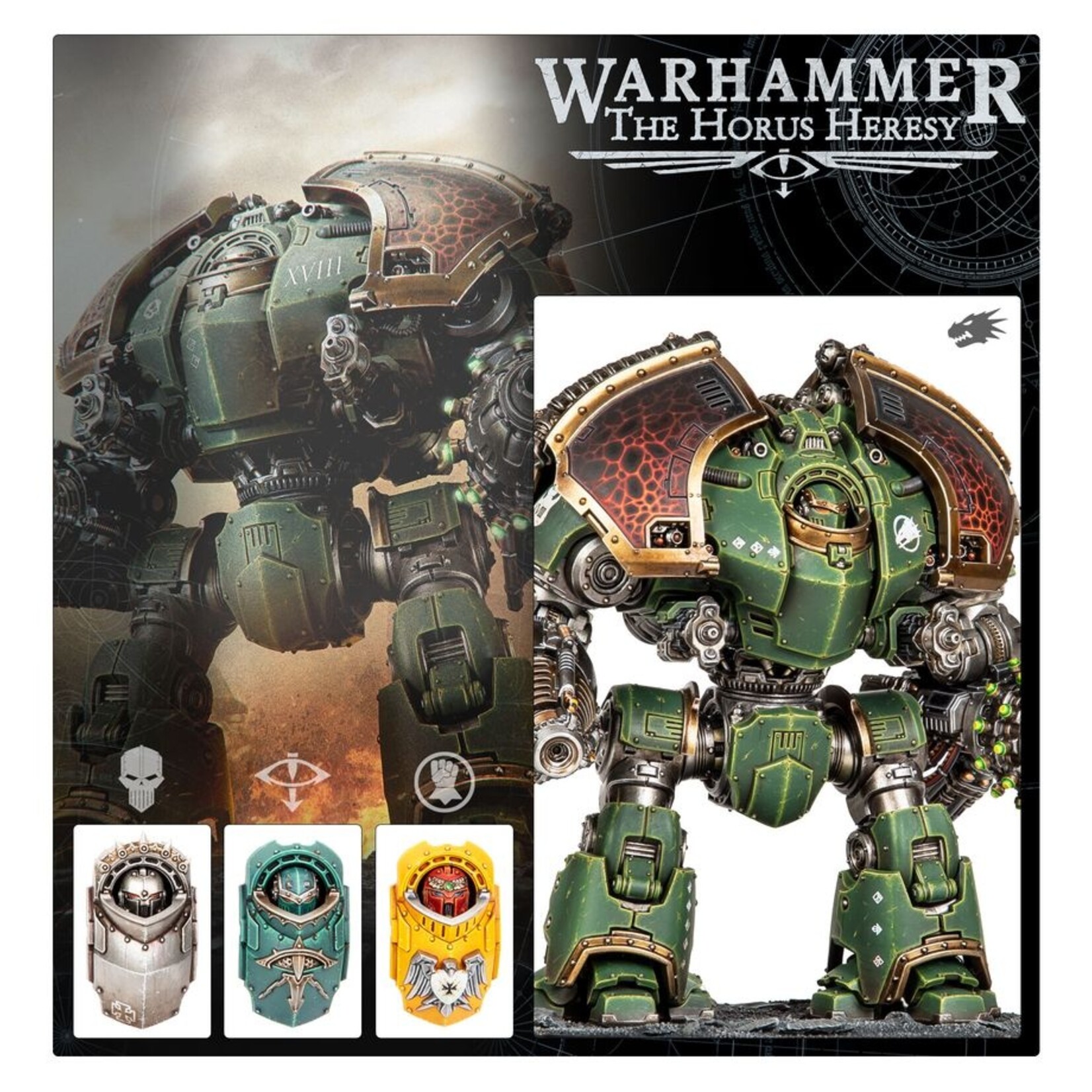 Games Workshop Legiones Astartes: Saturnine Dreadnought Ophion