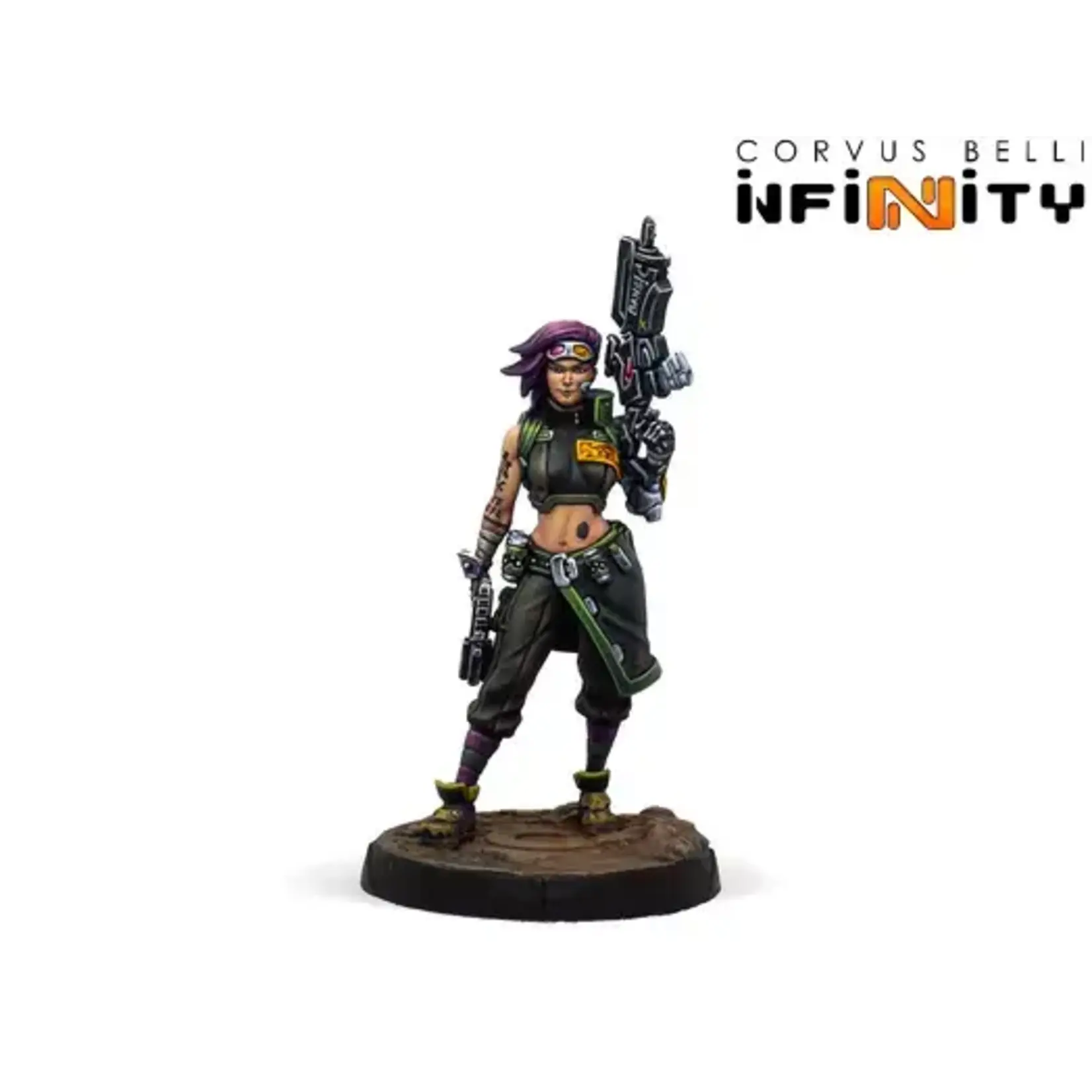Corvus Belli NA2 Scarface & Cordelia Mercenary Armored Team