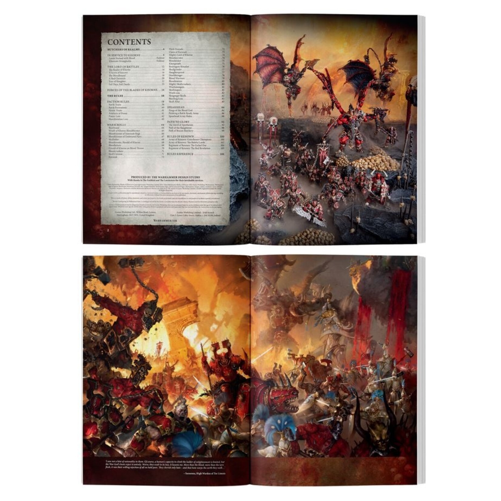 Games Workshop Battletome: Blades of Khorne (EN)