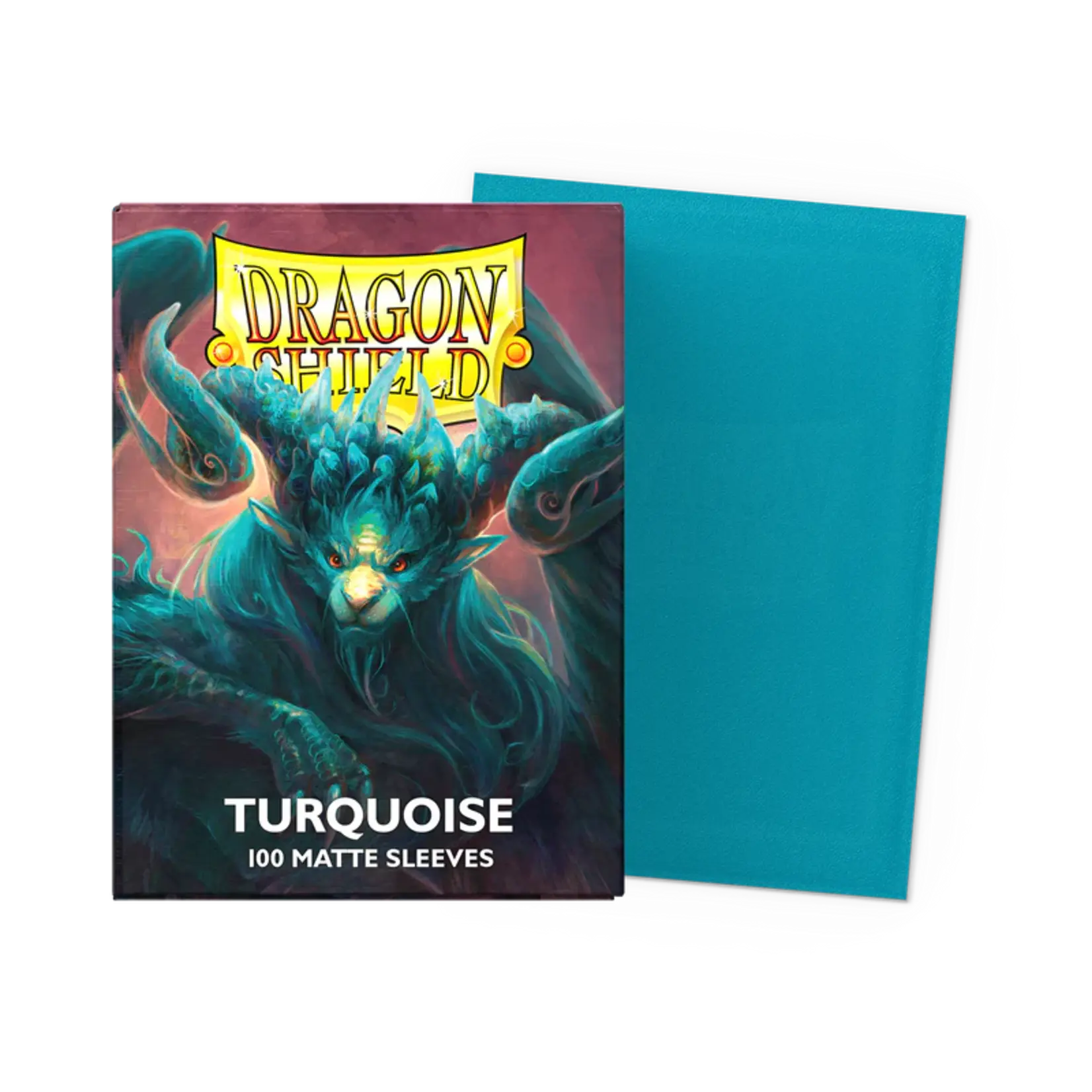 Dragonshield Dragonshield 100 Box Sleeves Matte Turquoise