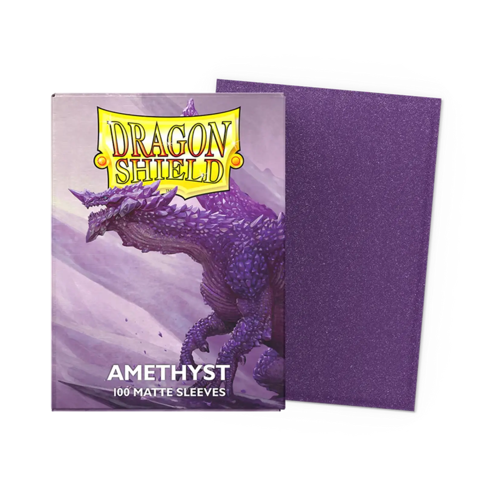 Dragonshield Dragonshield 100 Box Sleeves Matte Amethyst