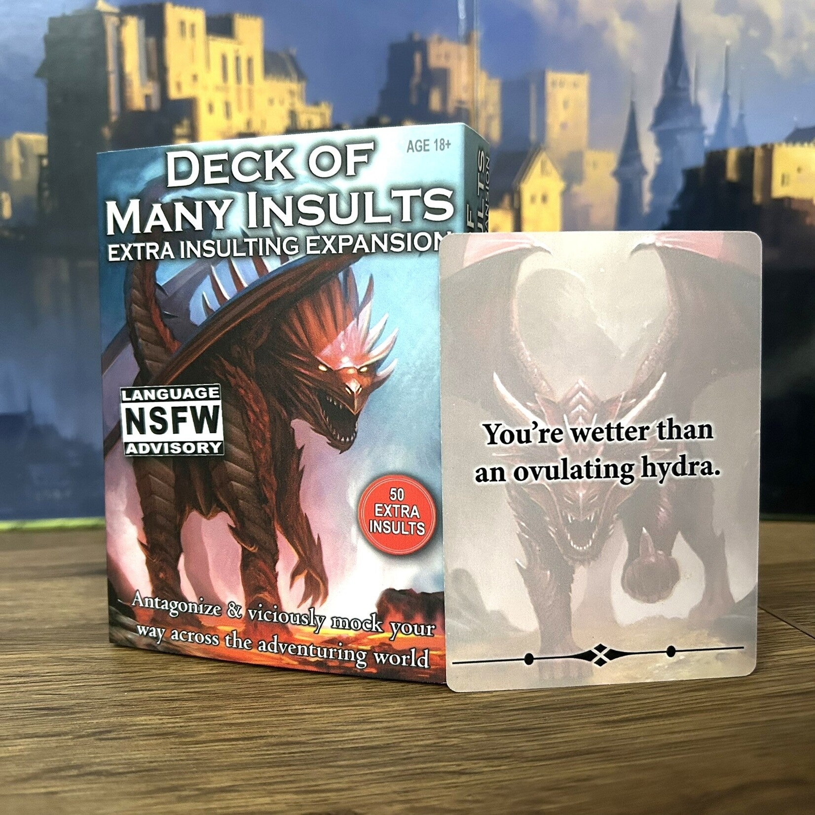 Loke Battlemats Extra Insulting Expansion Deck of Many Insults (EN)
