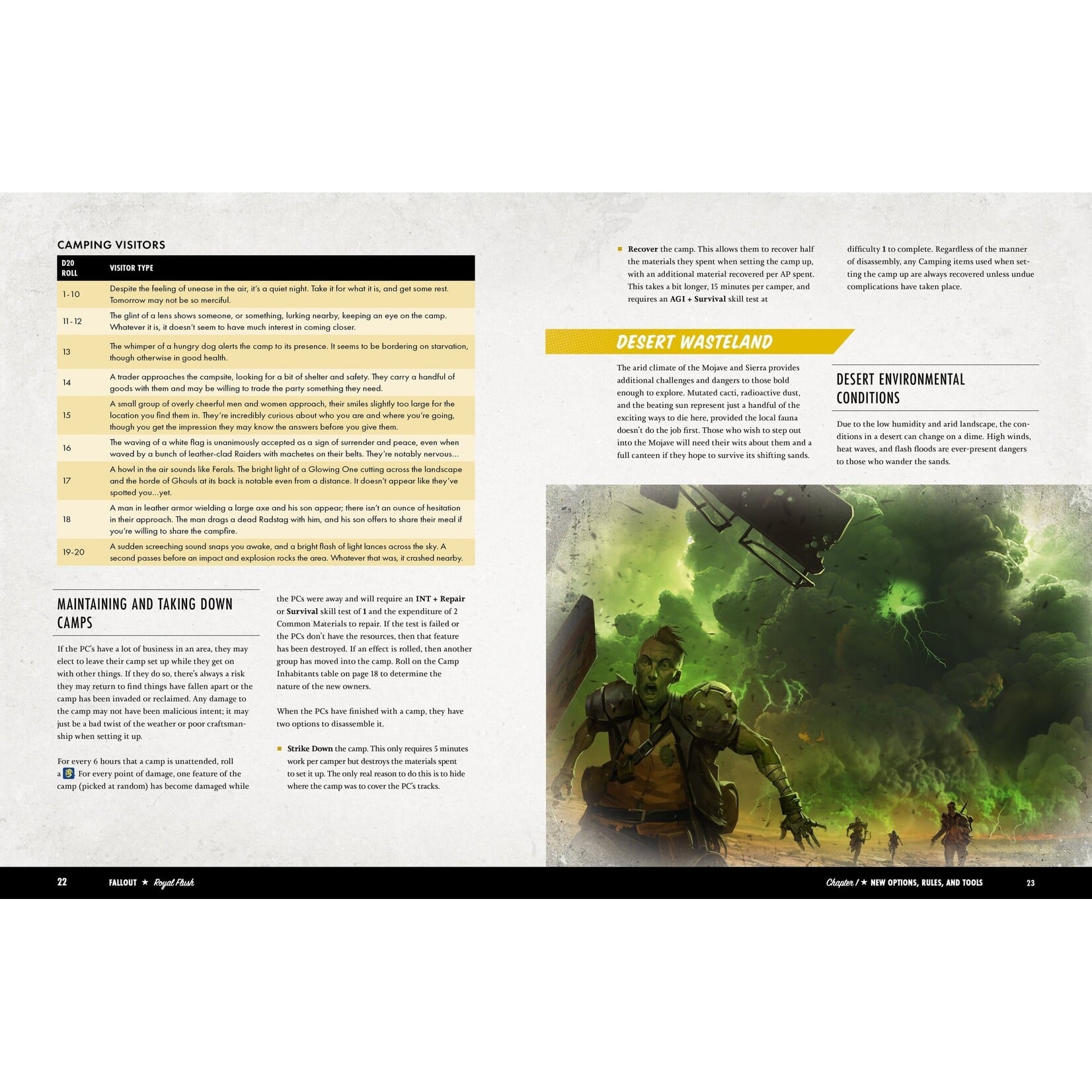 Modiphius Entertainment Fallout RPG: Royal Flush (EN)